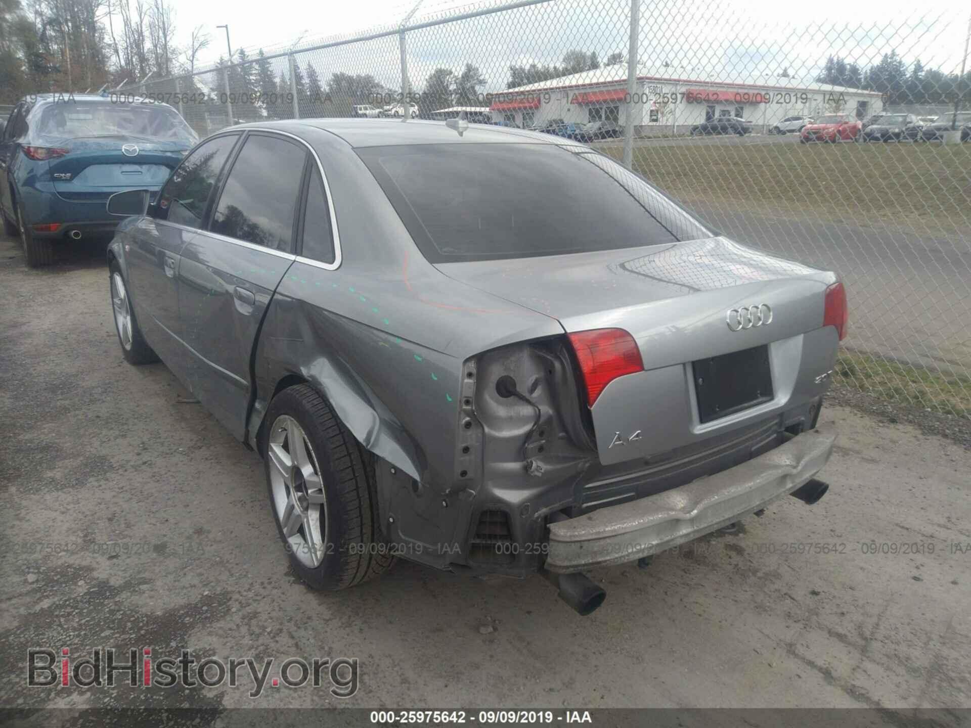 2007 AUDI A4 - VIN: WAUAF78EX7A202521 - Фото 3