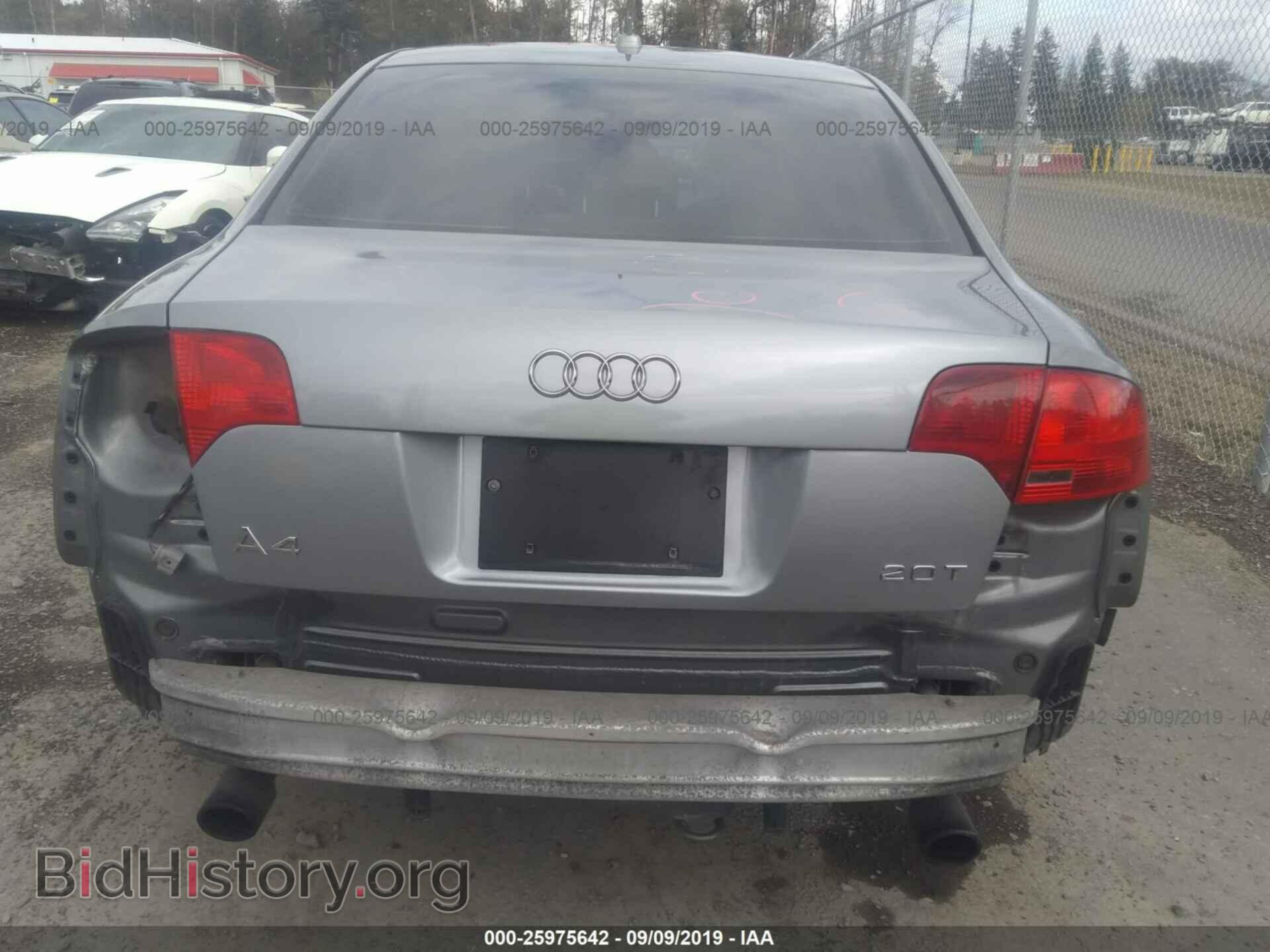 2007 AUDI A4 - VIN: WAUAF78EX7A202521 - Фото 6