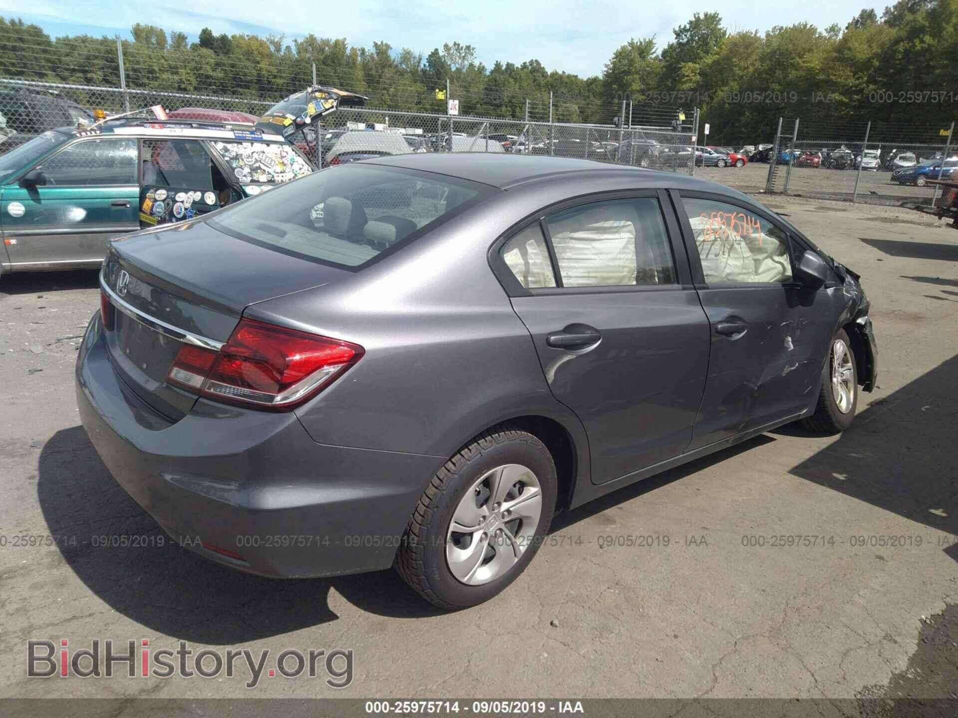 2013 HONDA CIVIC - VIN: 19XFB2F5XDE251883 - Фото 4