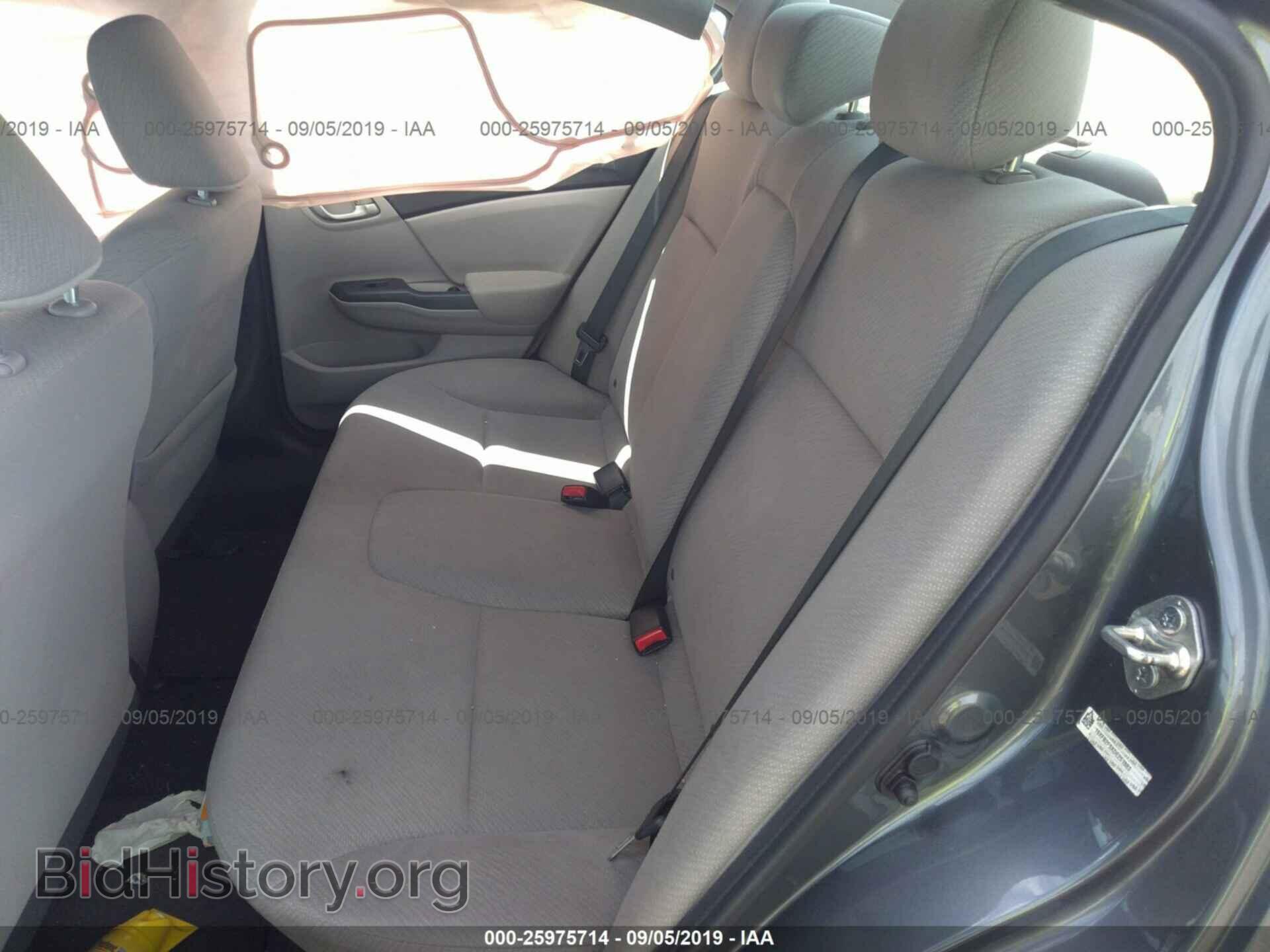 2013 HONDA CIVIC - VIN: 19XFB2F5XDE251883 - Фото 8