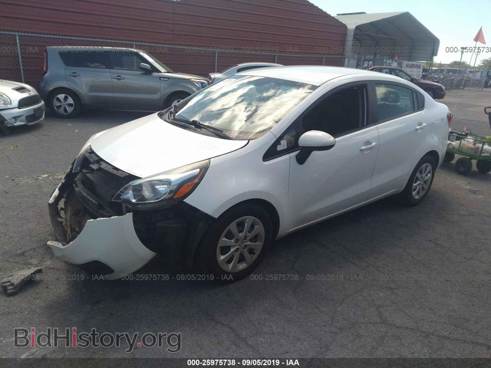 2015 KIA RIO - VIN: KNADM4A35F6468511 - Фото 2