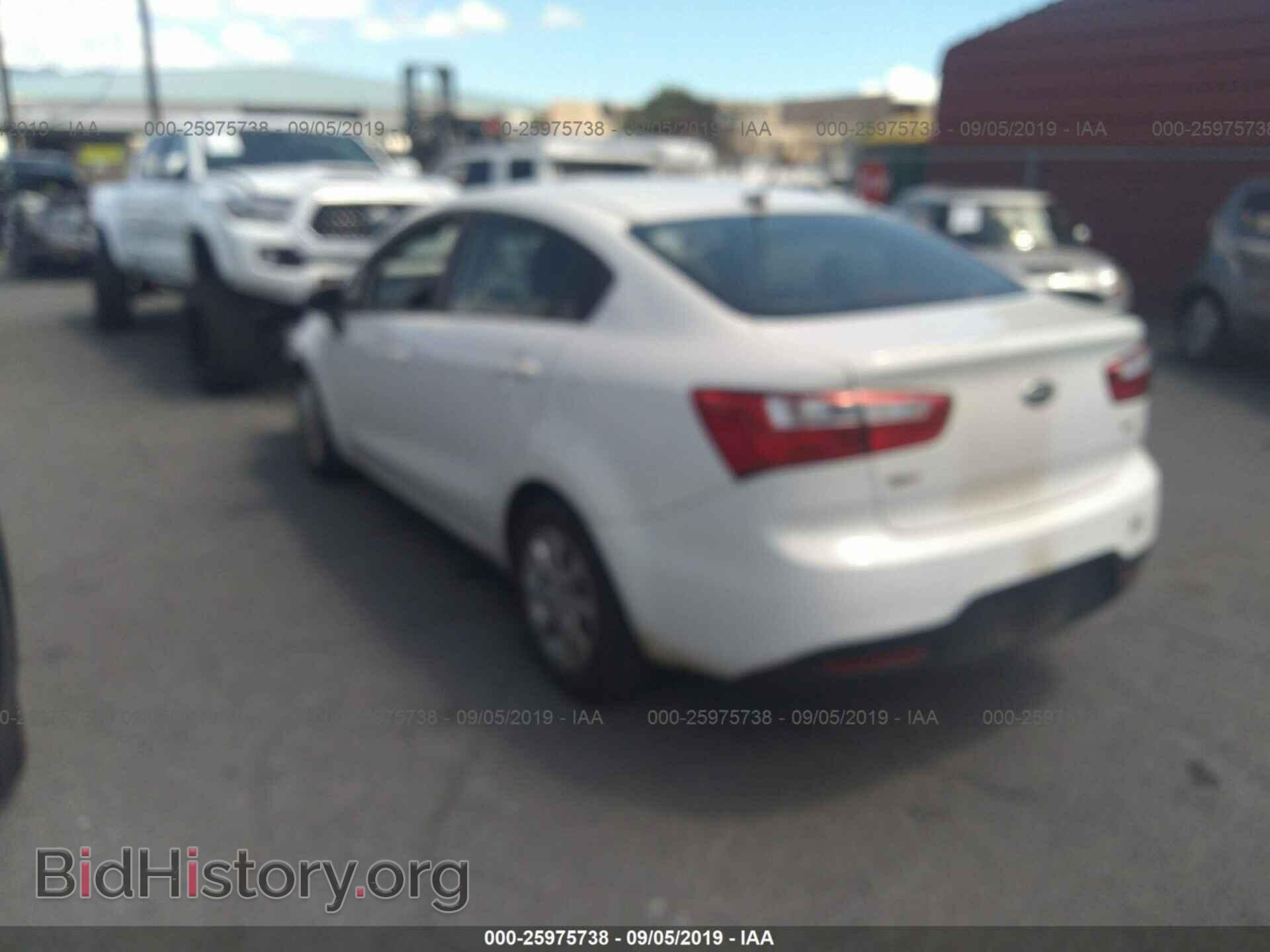 2015 KIA RIO - VIN: KNADM4A35F6468511 - Фото 3