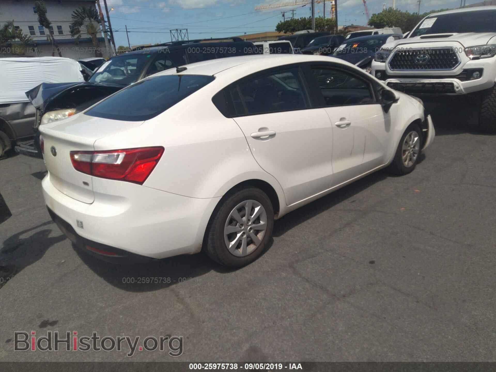 2015 KIA RIO - VIN: KNADM4A35F6468511 - Фото 4