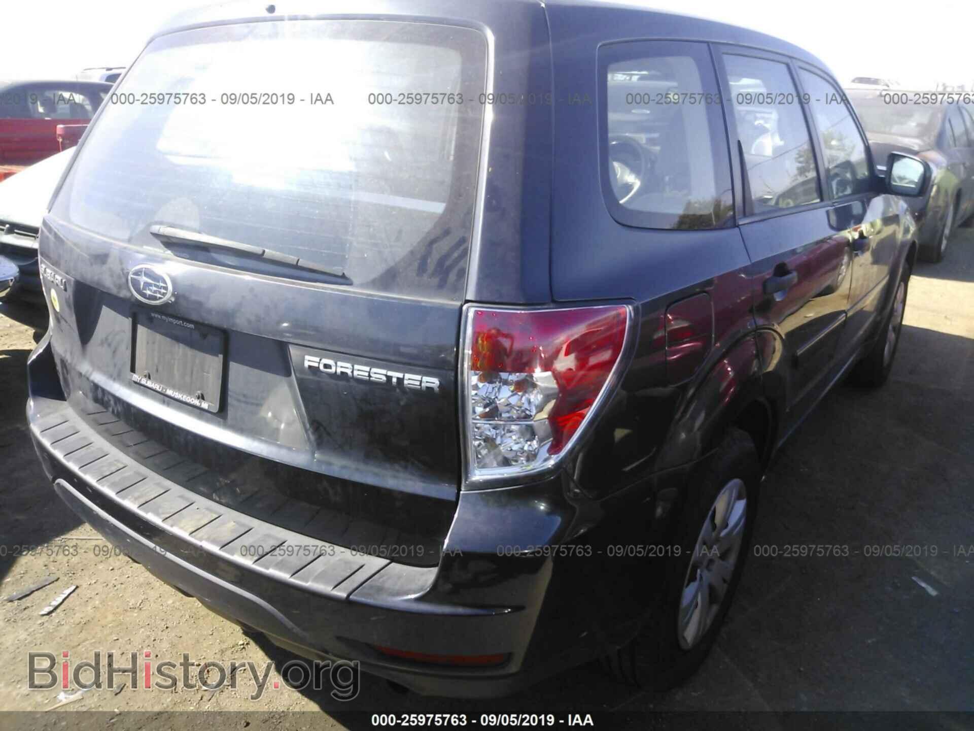 2009 SUBARU FORESTER - VIN: JF2SH61639H757515 - Фото 4