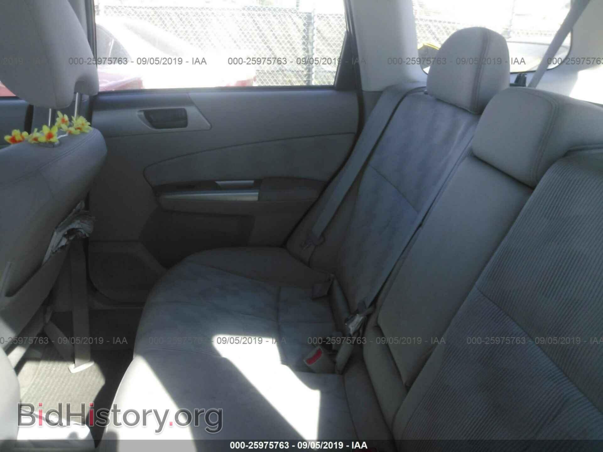 2009 SUBARU FORESTER - VIN: JF2SH61639H757515 - Фото 8