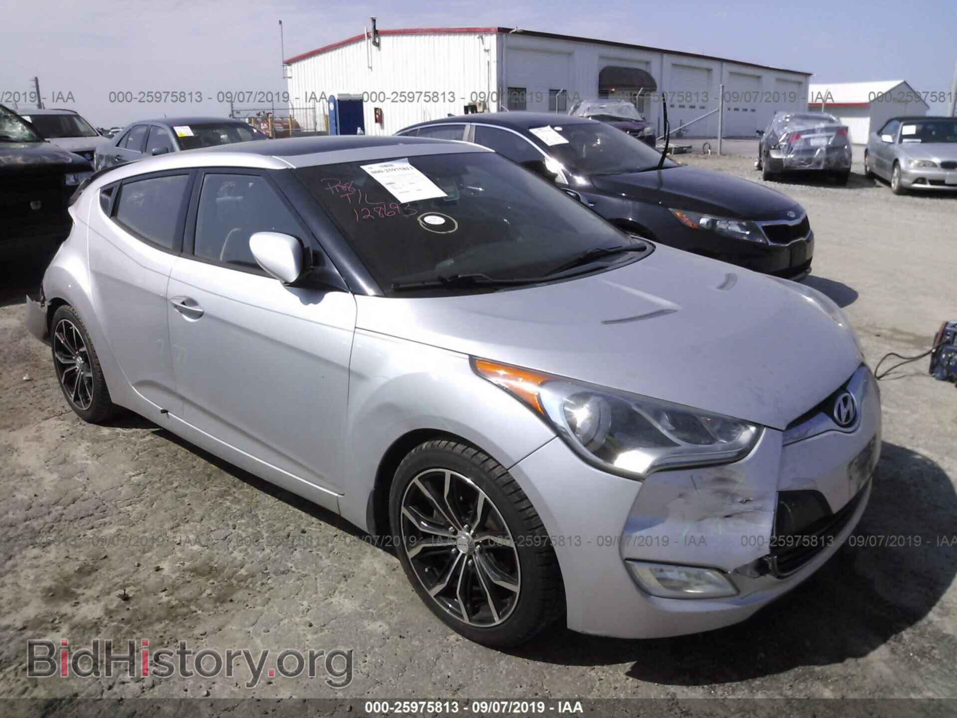 Photo KMHTC6AD0CU080045 - HYUNDAI VELOSTER 2012