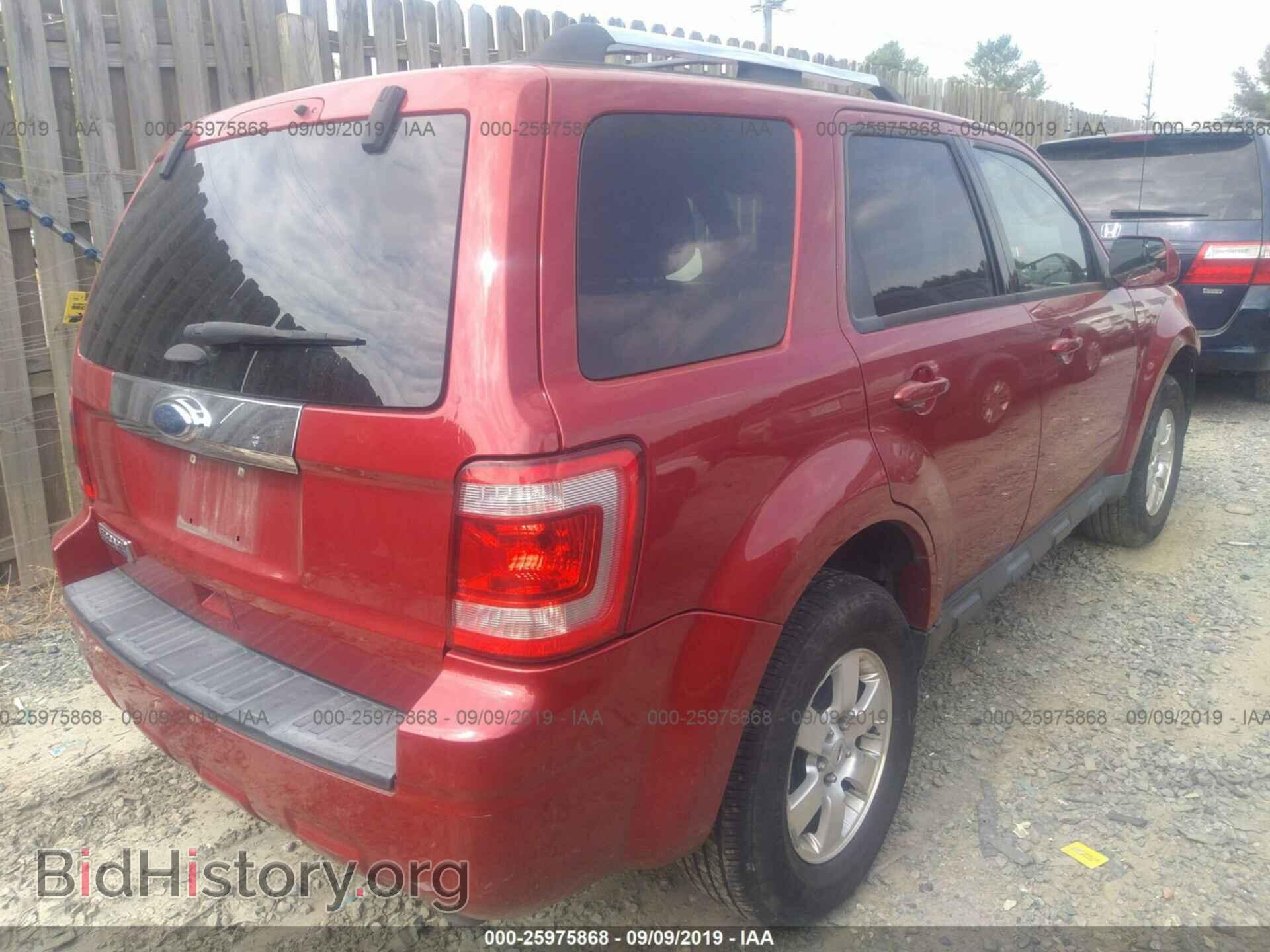 2011 FORD ESCAPE - VIN: 1FMCU9E71BKC21993 - Photo 4
