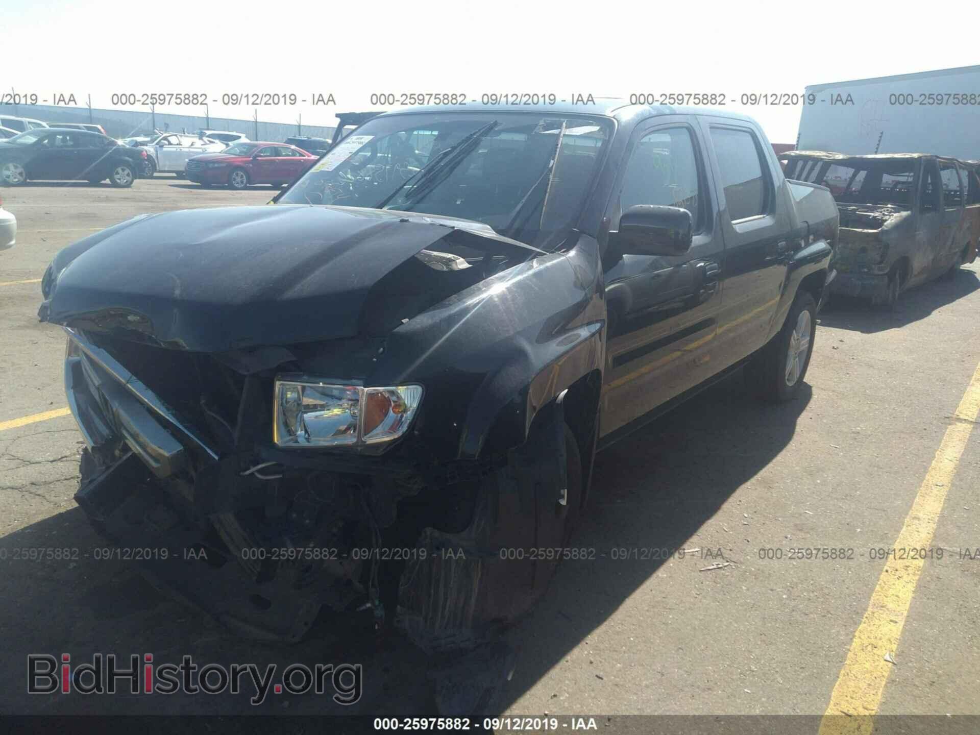 2011 HONDA RIDGELINE - VIN: 5FPYK1F57BB010851 - Фото 2