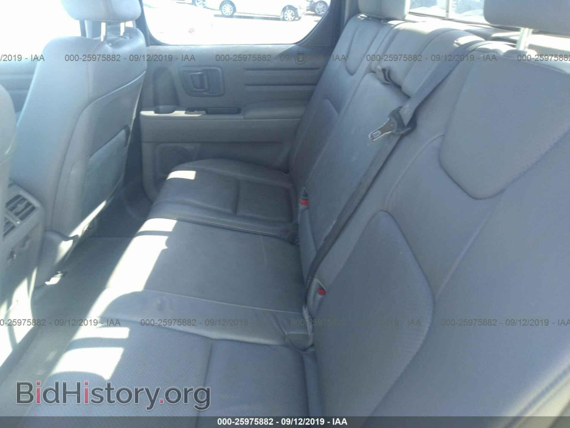 2011 HONDA RIDGELINE - VIN: 5FPYK1F57BB010851 - Фото 8