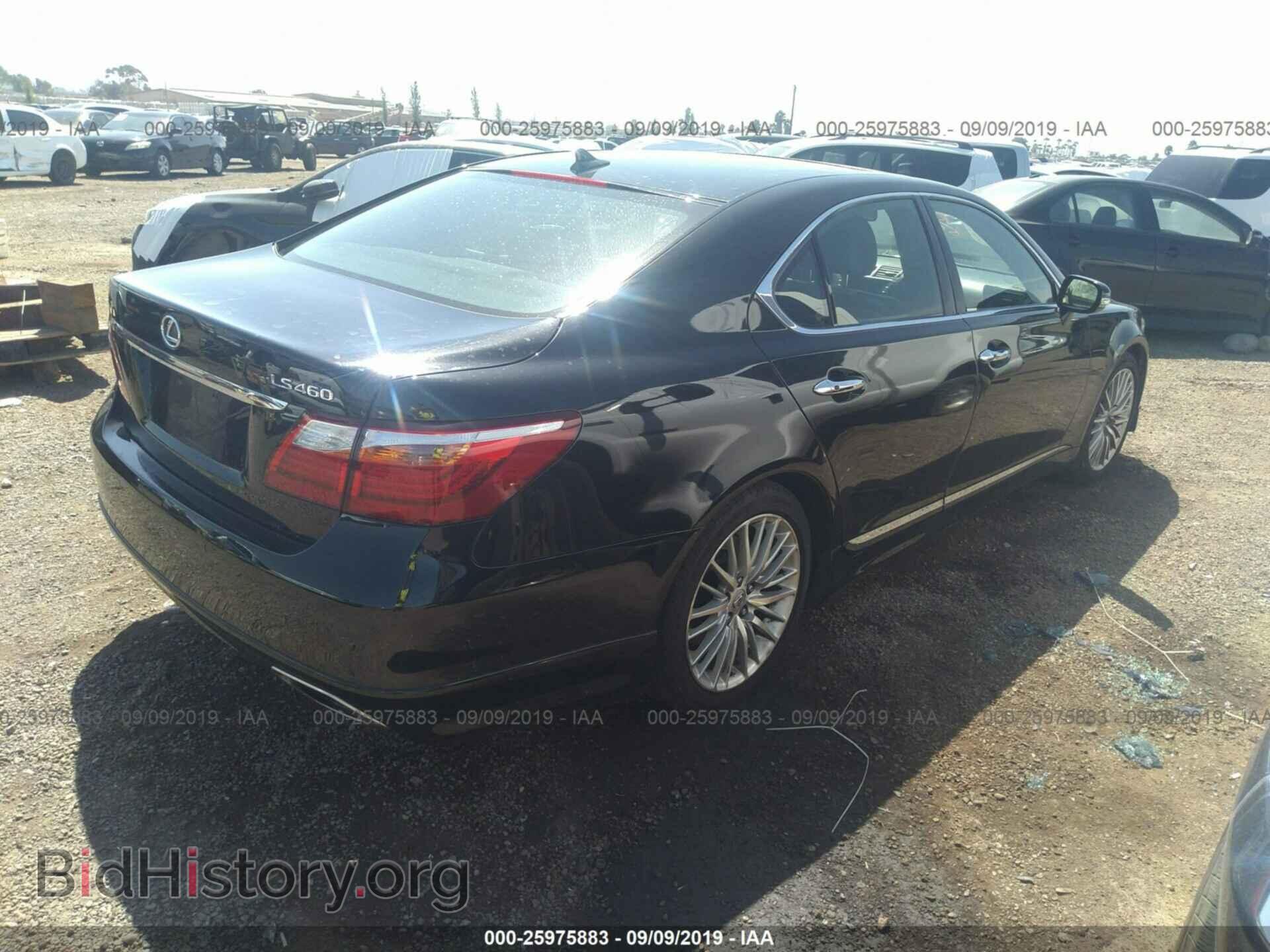 2012 LEXUS LS - VIN: JTHBL5EF7C5110124 - Photo 4