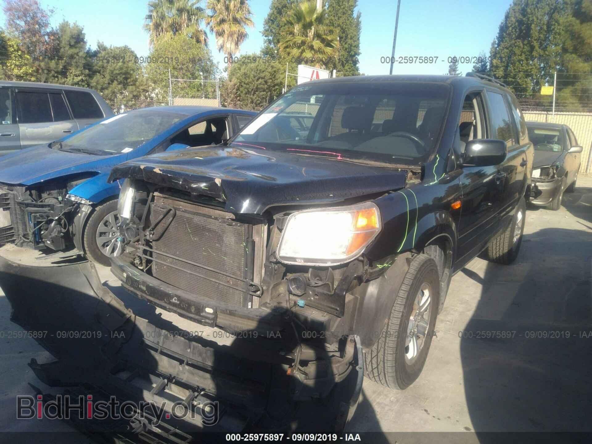 2008 HONDA PILOT - VIN: 5FNYF18248B013490 - Фото 2
