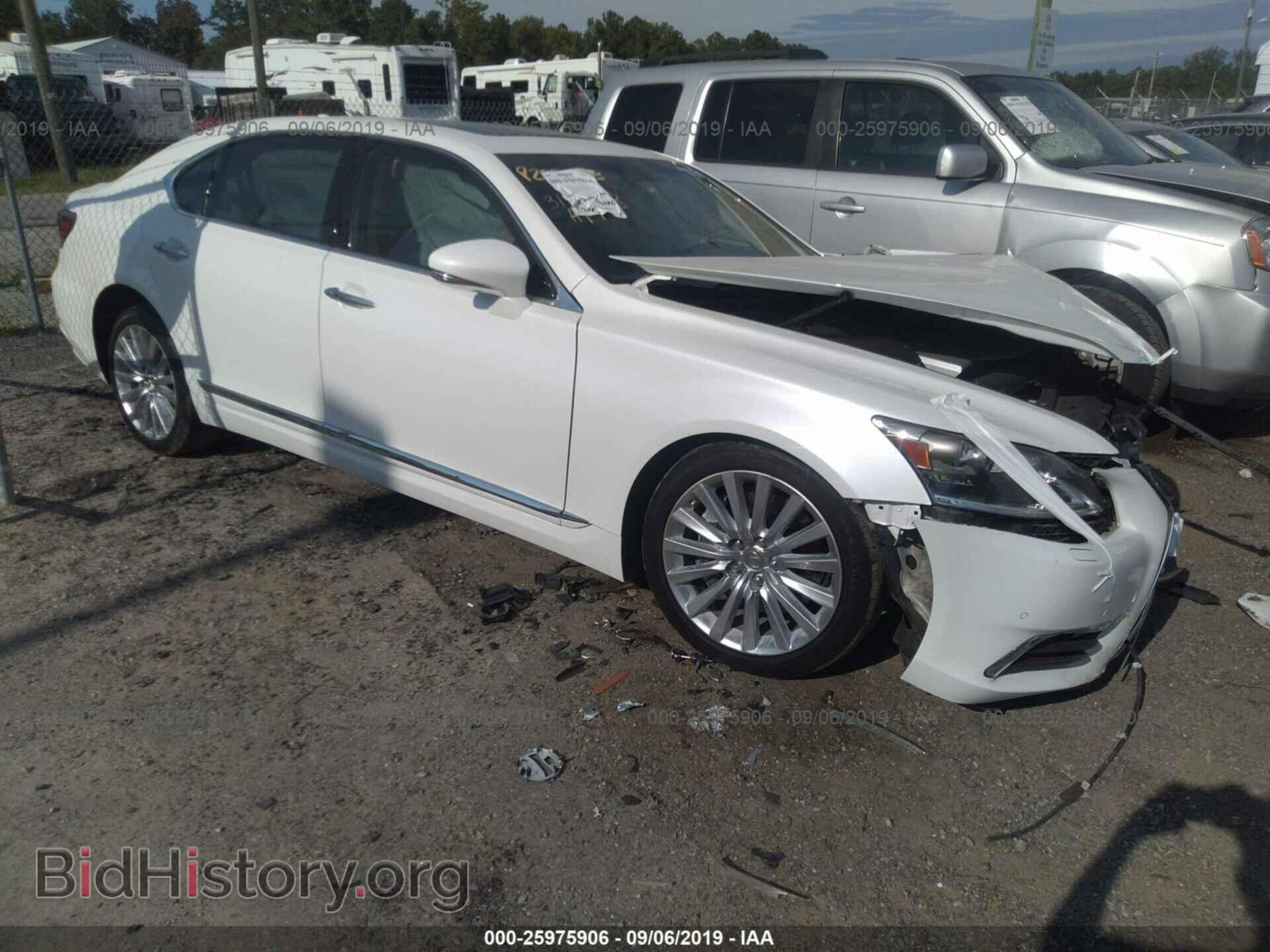 Фотография JTHDL5EF3F5007537 - LEXUS LS 2015