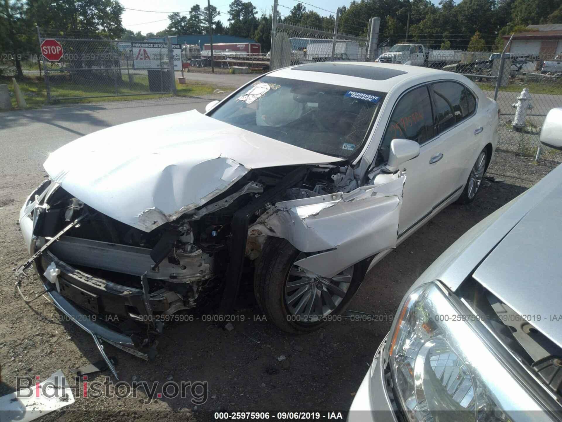 2015 LEXUS LS - VIN: JTHDL5EF3F5007537 - Фото 2