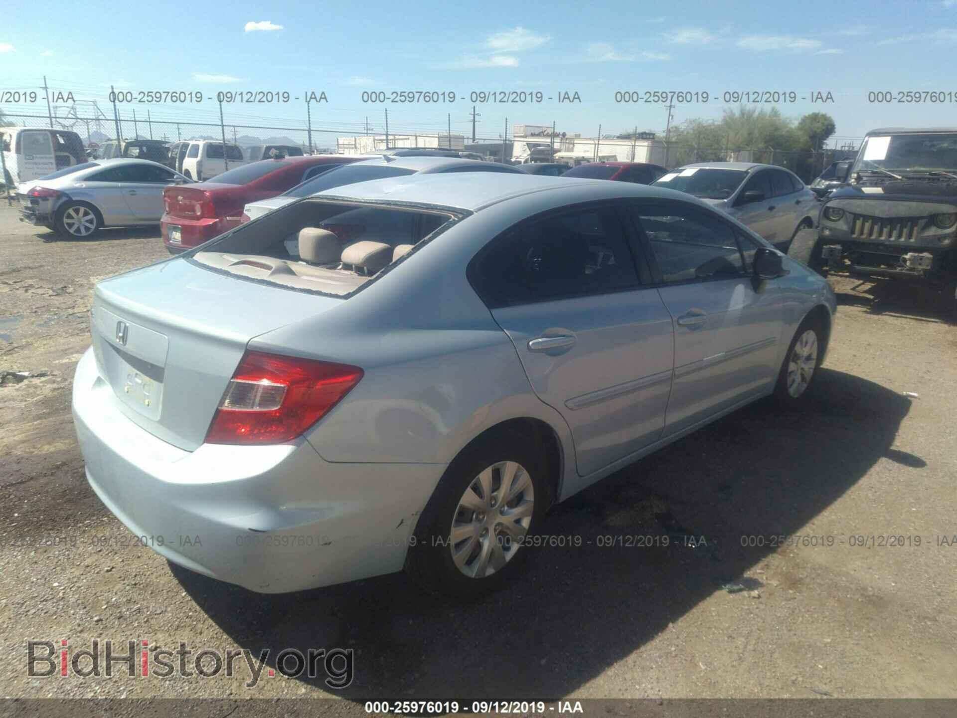 2012 HONDA CIVIC - VIN: 2HGFB2F56CH516173 - Photo 4
