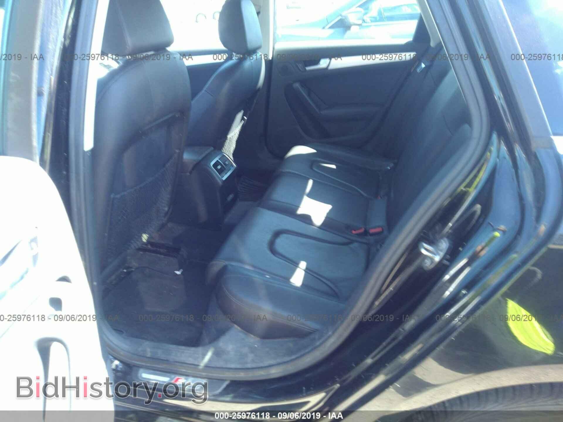 2012 AUDI A4 - VIN: WAUFFAFL5CA118881 - Фото 8