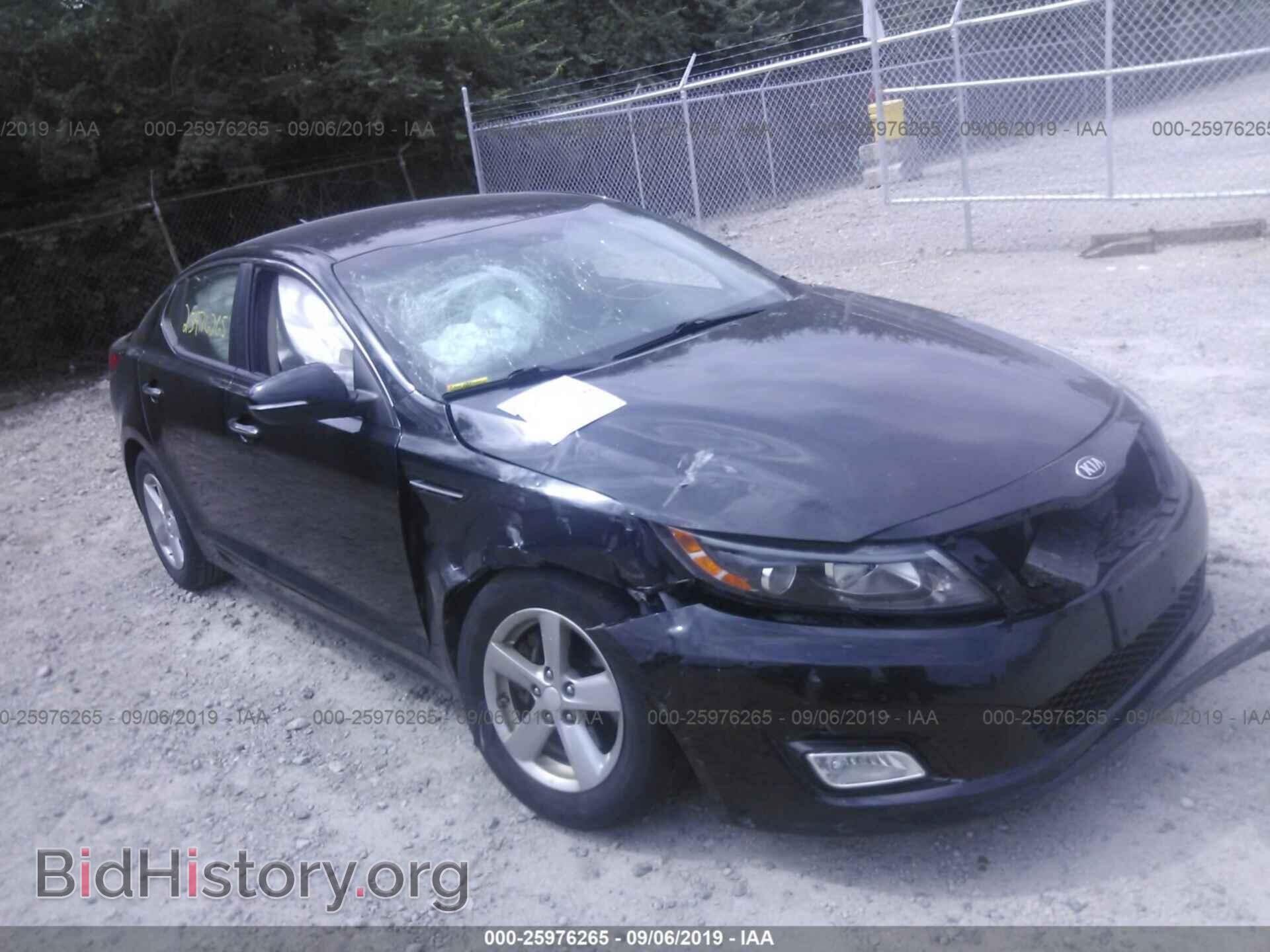 Фотография 5XXGM4A79EG307503 - KIA OPTIMA 2014