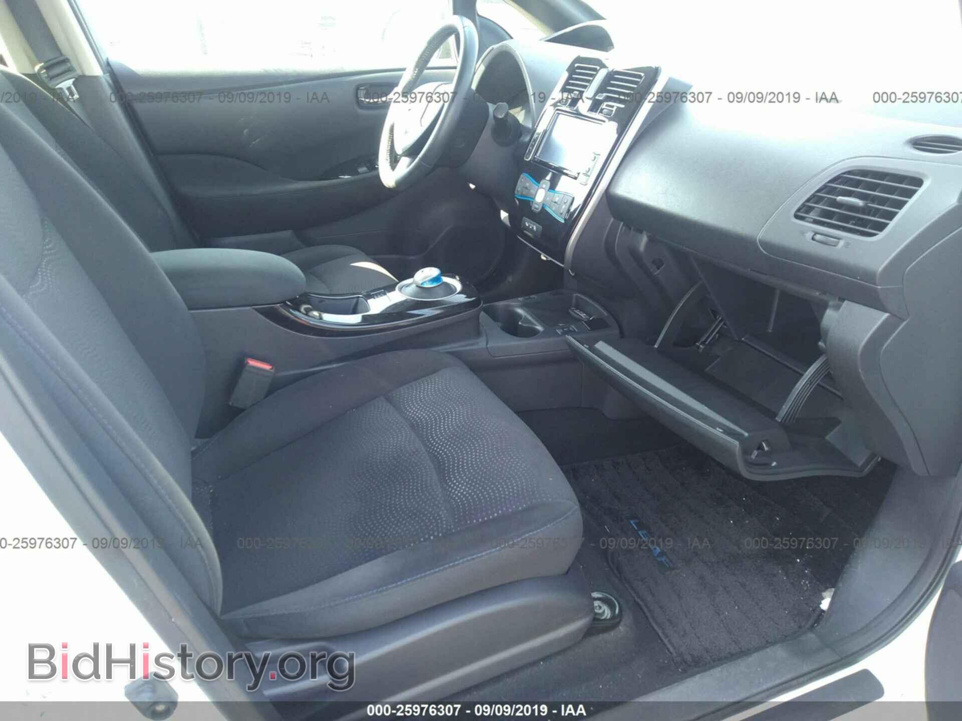 2013 NISSAN LEAF - VIN: 1N4AZ0CP6DC414087 - Фото 5