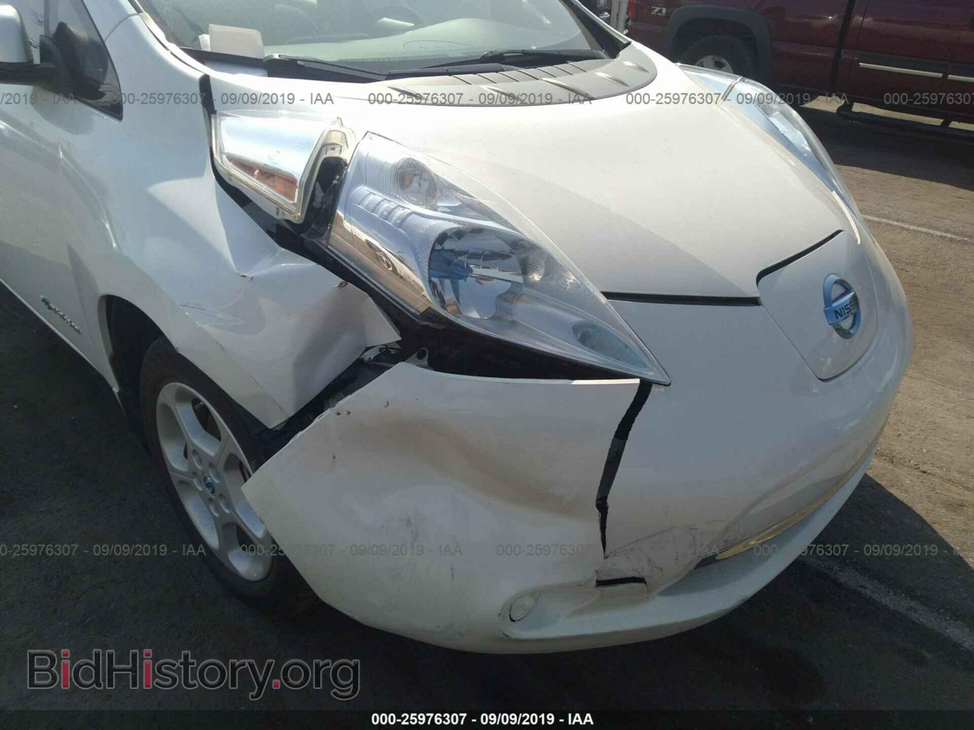 2013 NISSAN LEAF - VIN: 1N4AZ0CP6DC414087 - Фото 6