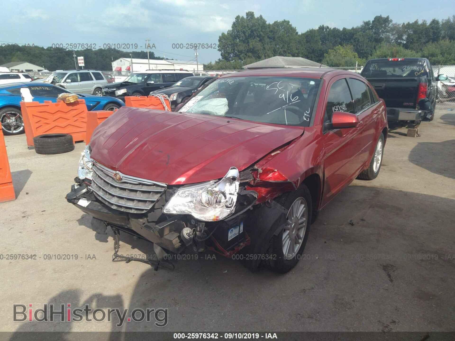2007 CHRYSLER SEBRING - VIN: 1C3LC56R77N524142 - Фото 2