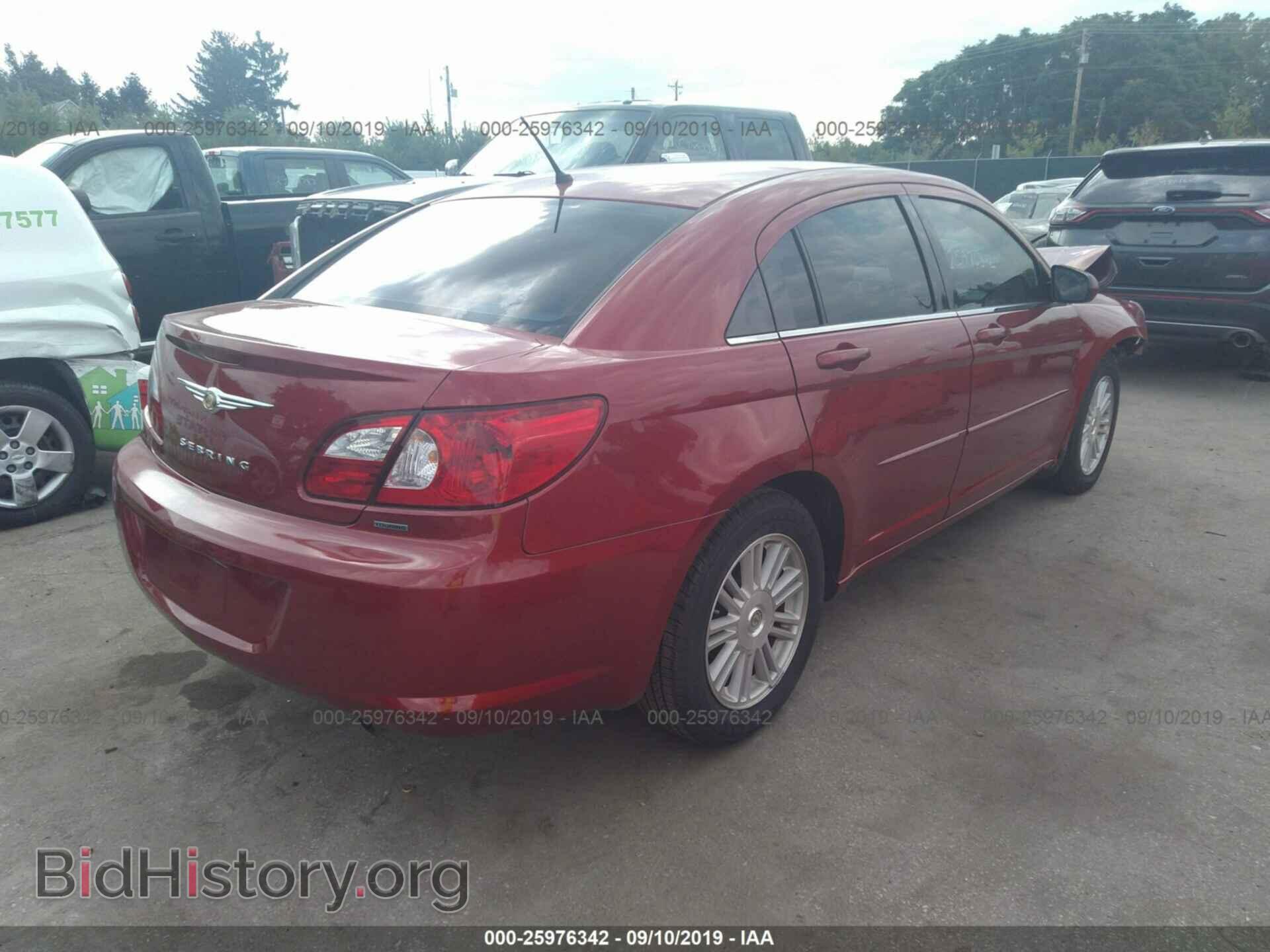 2007 CHRYSLER SEBRING - VIN: 1C3LC56R77N524142 - Фото 4