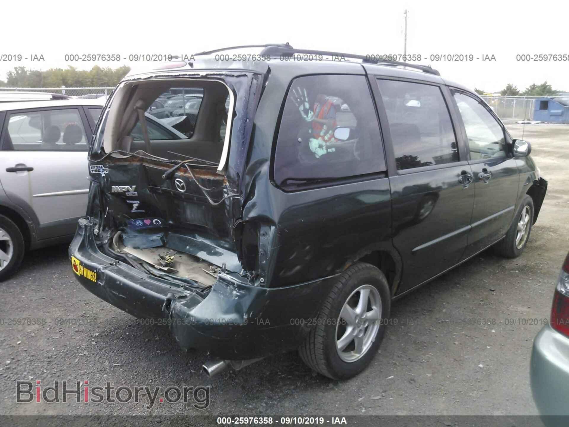 2003 MAZDA MPV - VIN: JM3LW28A930343843 - Фото 4