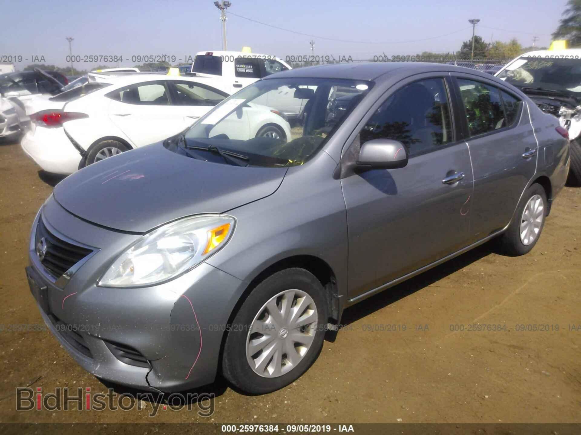 2012 NISSAN VERSA - VIN: 3N1CN7AP1CL918403 - Фото 2
