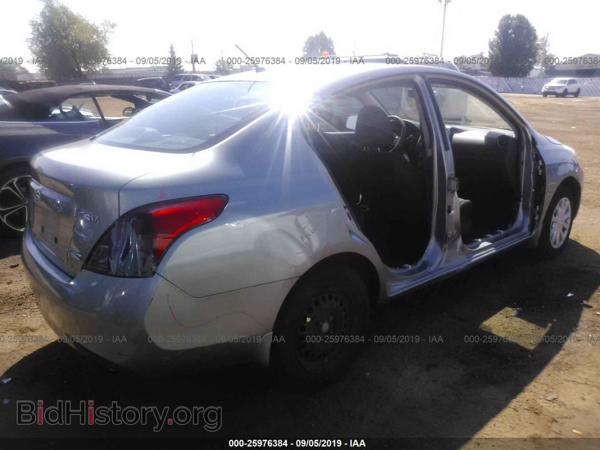 2012 NISSAN VERSA - VIN: 3N1CN7AP1CL918403 - Фото 4