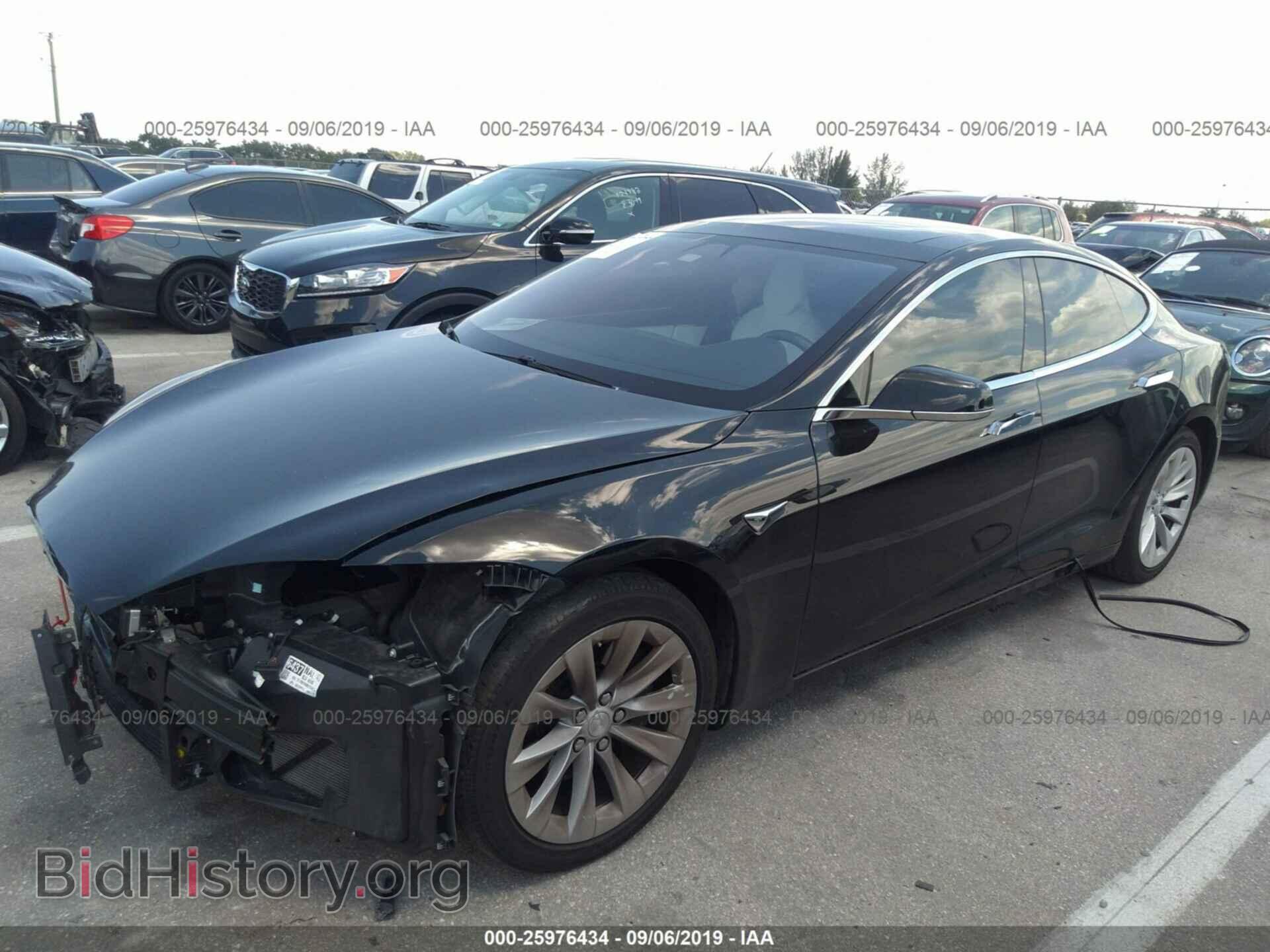 2017 TESLA MODEL S - VIN: 5YJSA1E18HF185747 - Фото 2