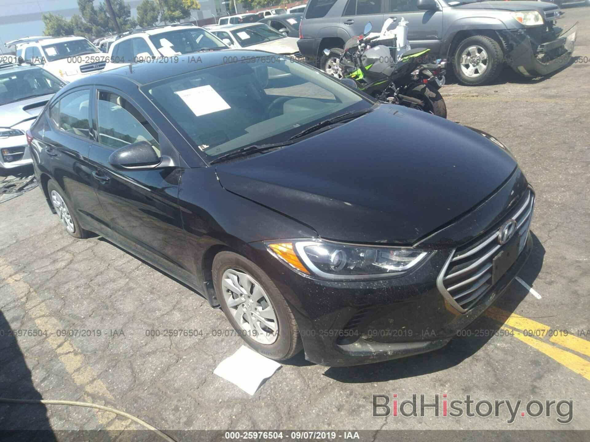 Photo KMHD74LF8JU609329 - HYUNDAI ELANTRA 2018