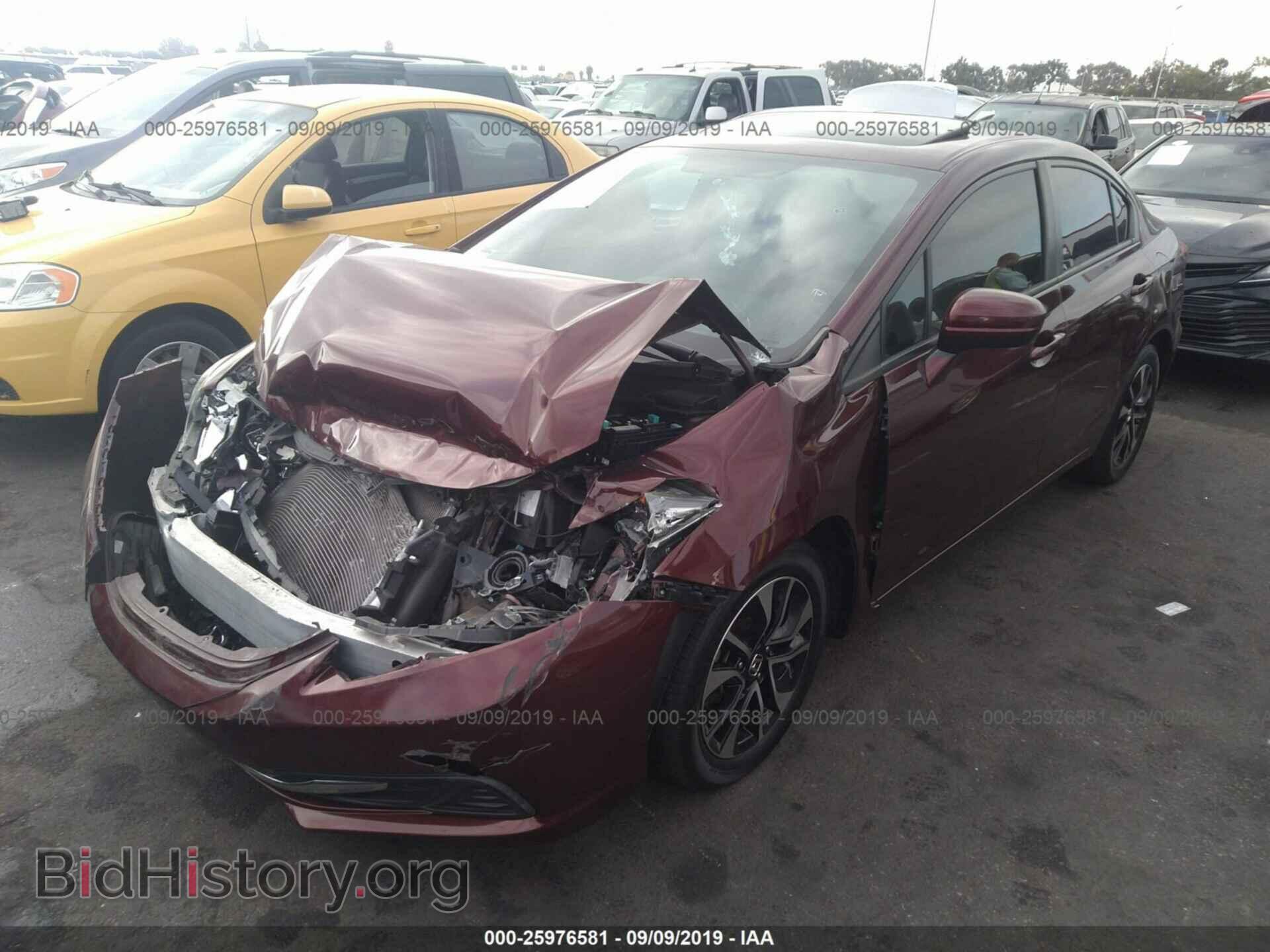 2015 HONDA CIVIC - VIN: 19XFB2F84FE238088 - Фото 2