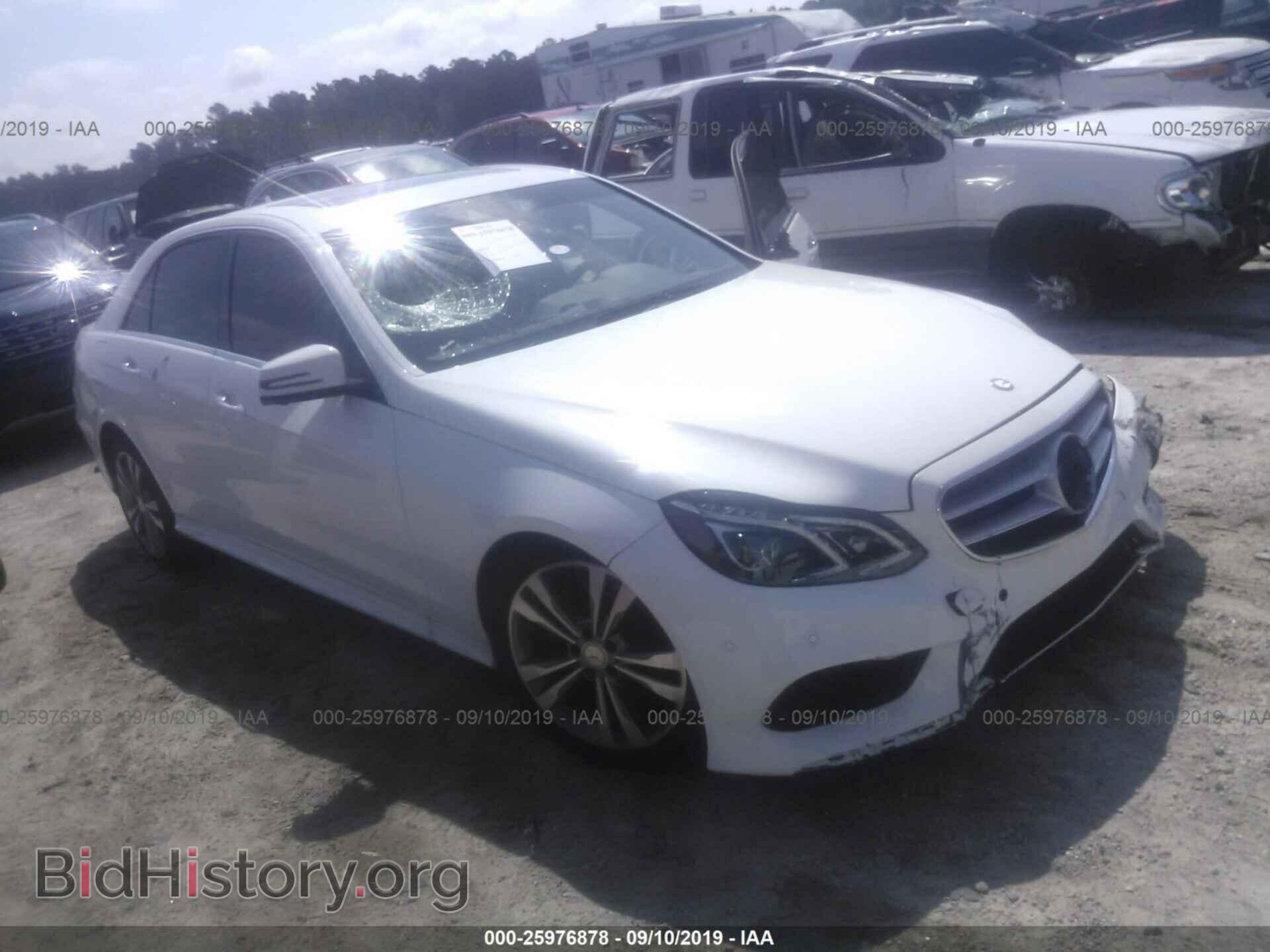 Photo WDDHF5KB7EA883342 - MERCEDES-BENZ E 2014