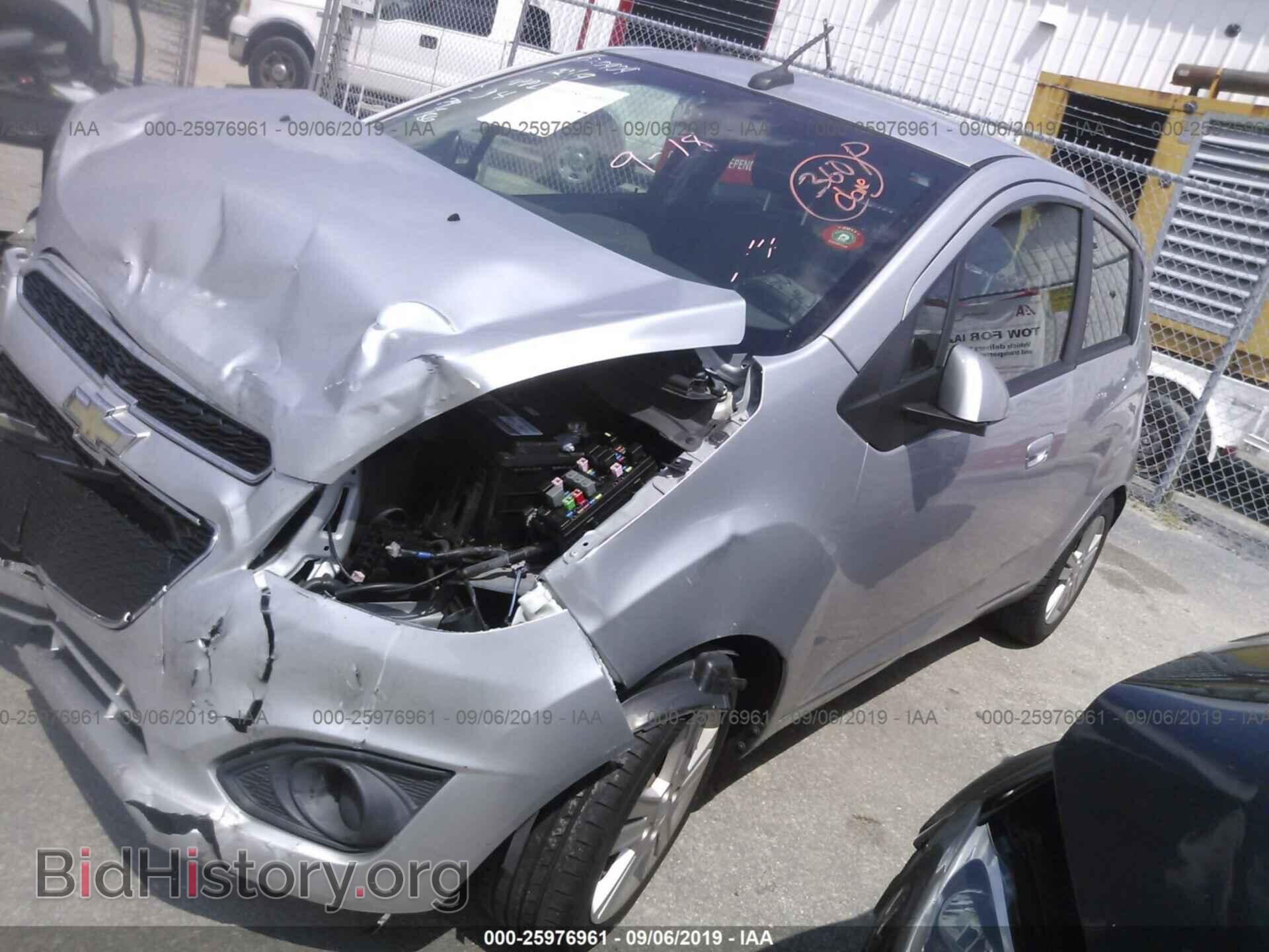 2014 CHEVROLET SPARK - VIN: KL8CD6S90EC537370 - Фото 2