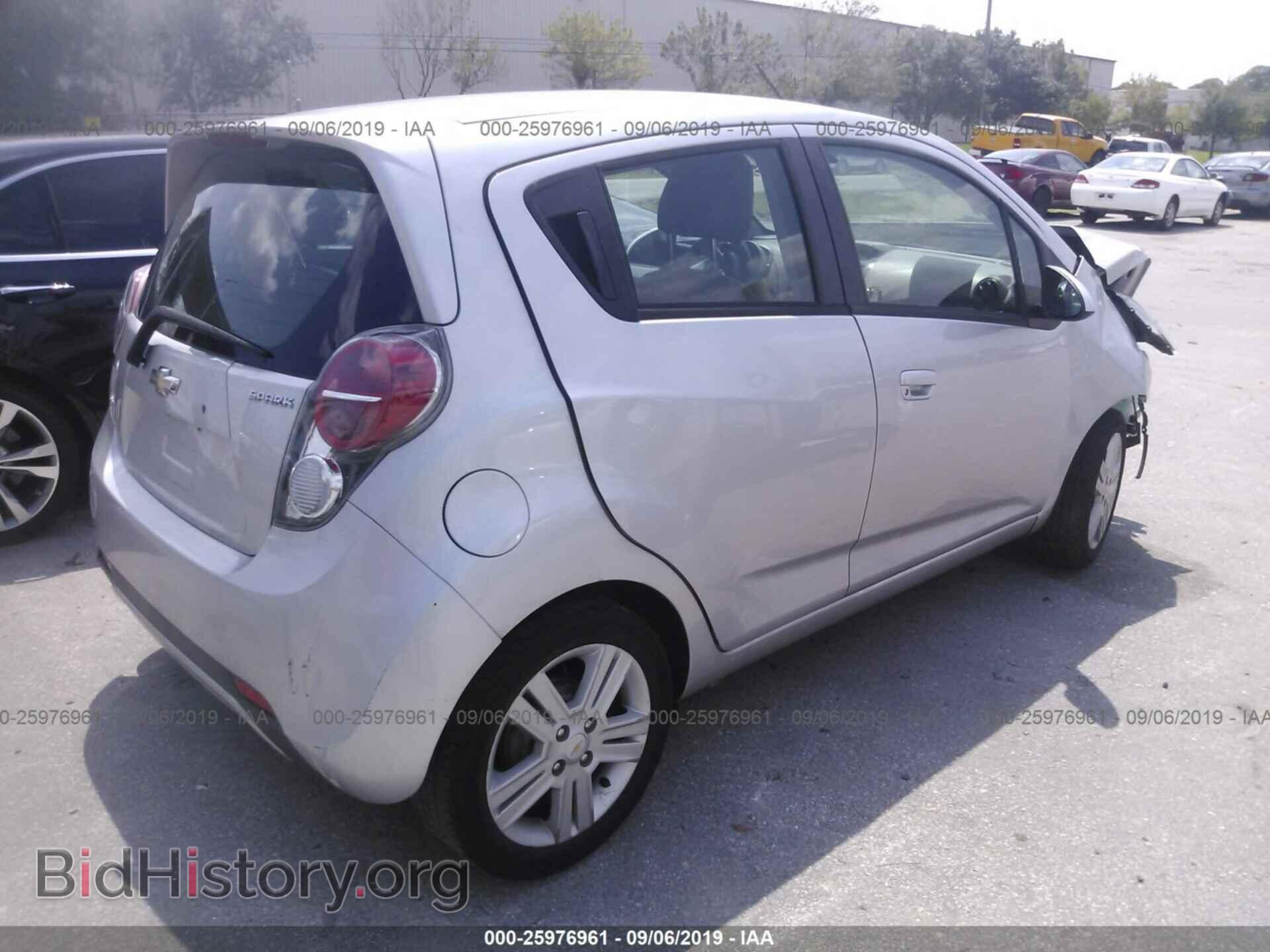 2014 CHEVROLET SPARK - VIN: KL8CD6S90EC537370 - Фото 4