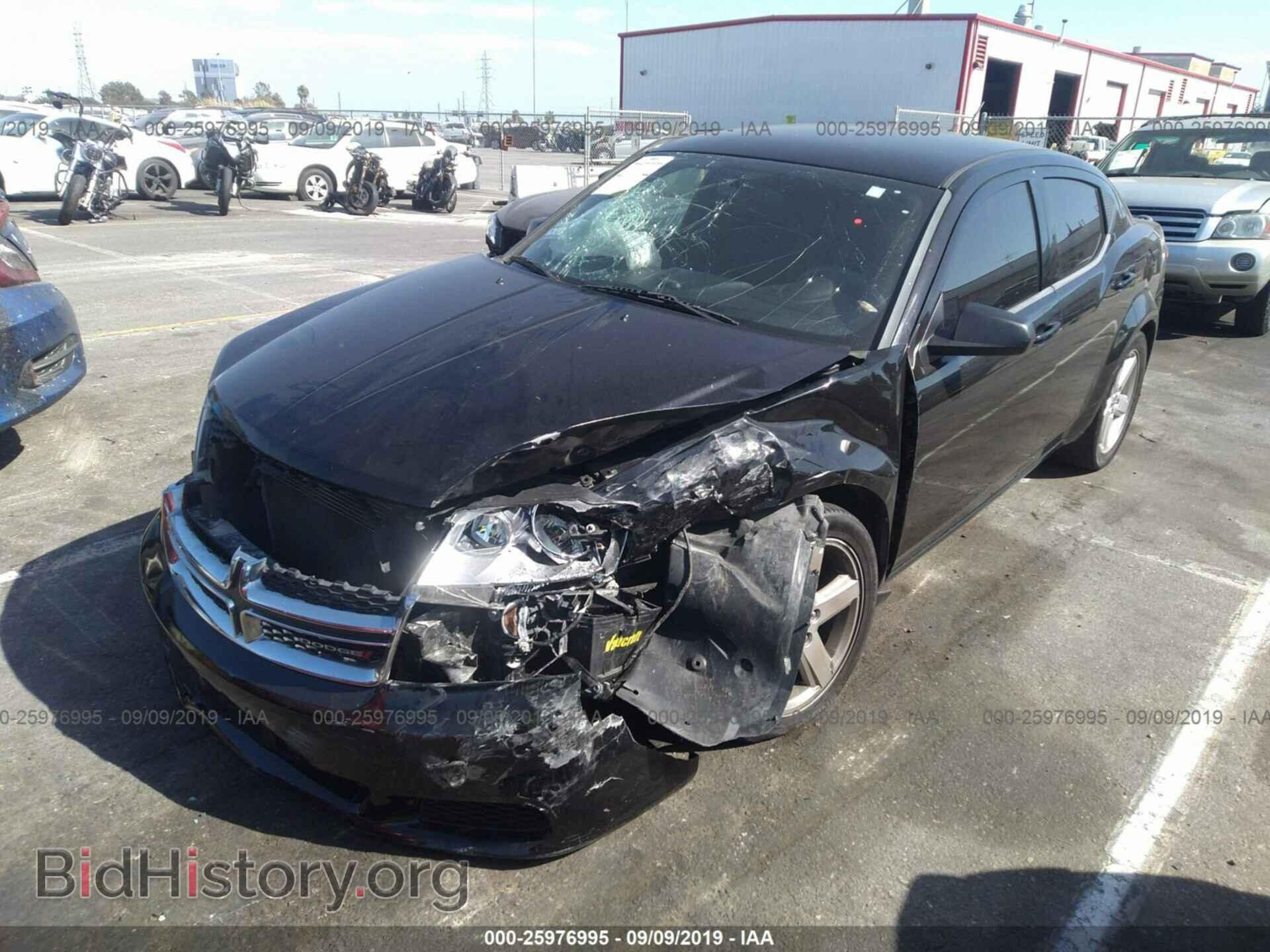 2013 DODGE AVENGER - VIN: 1C3CDZAB1DN535518 - Фото 2