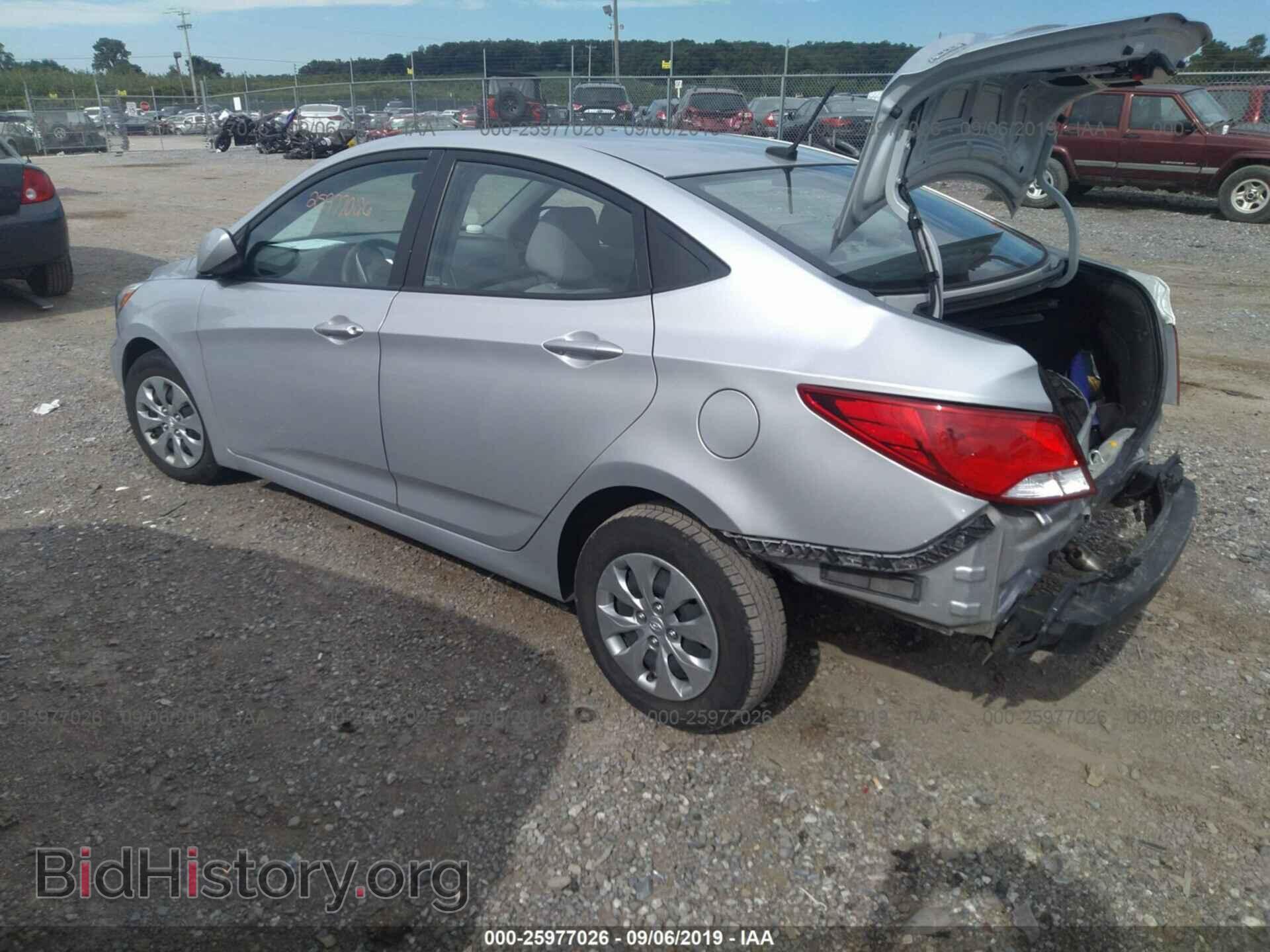 2017 HYUNDAI ACCENT - VIN: KMHCT4AE9HU204284 - Фото 3