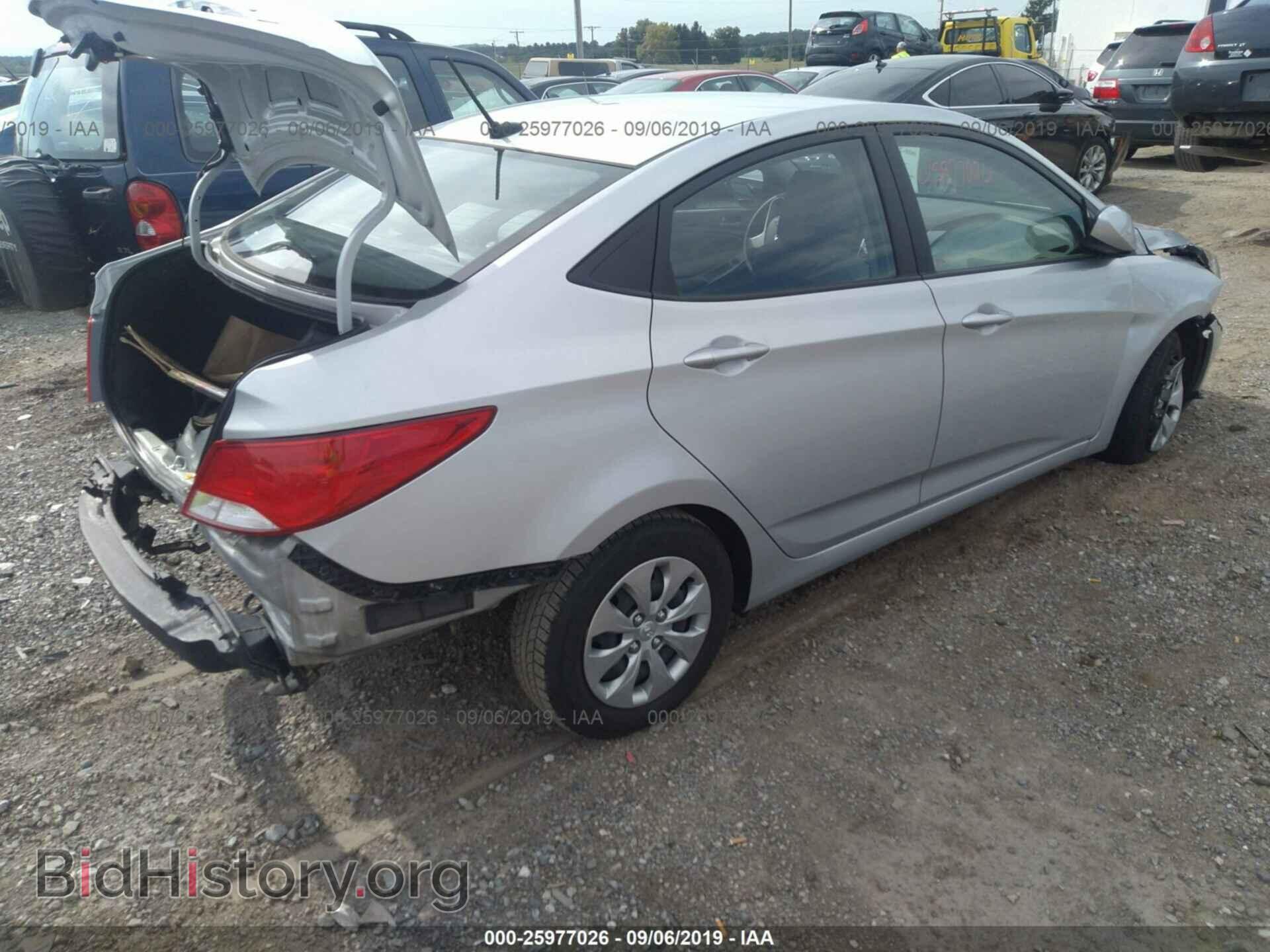 2017 HYUNDAI ACCENT - VIN: KMHCT4AE9HU204284 - Фото 4