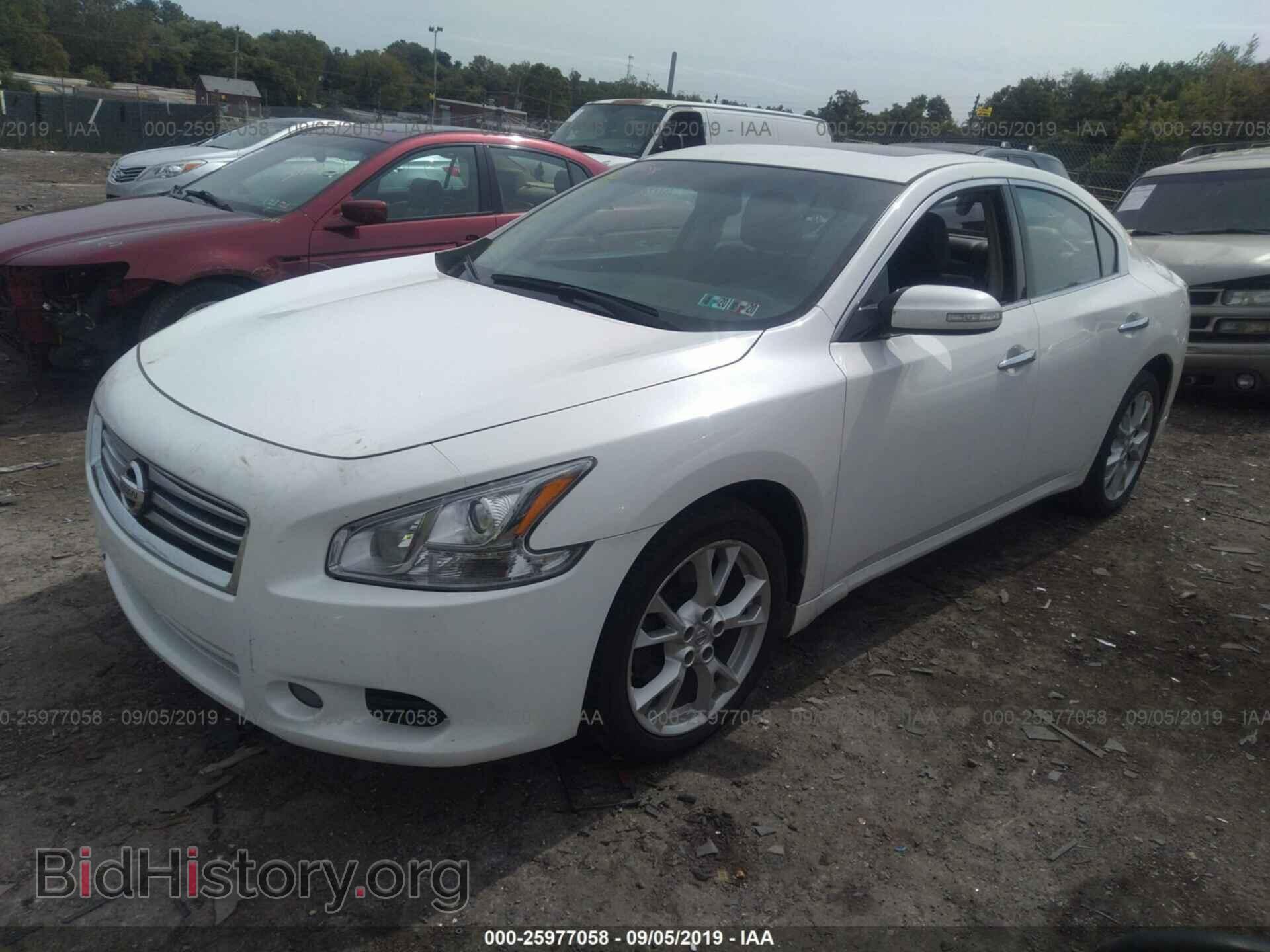 2012 NISSAN MAXIMA - VIN: 1N4AA5AP0CC818167 - Фото 2