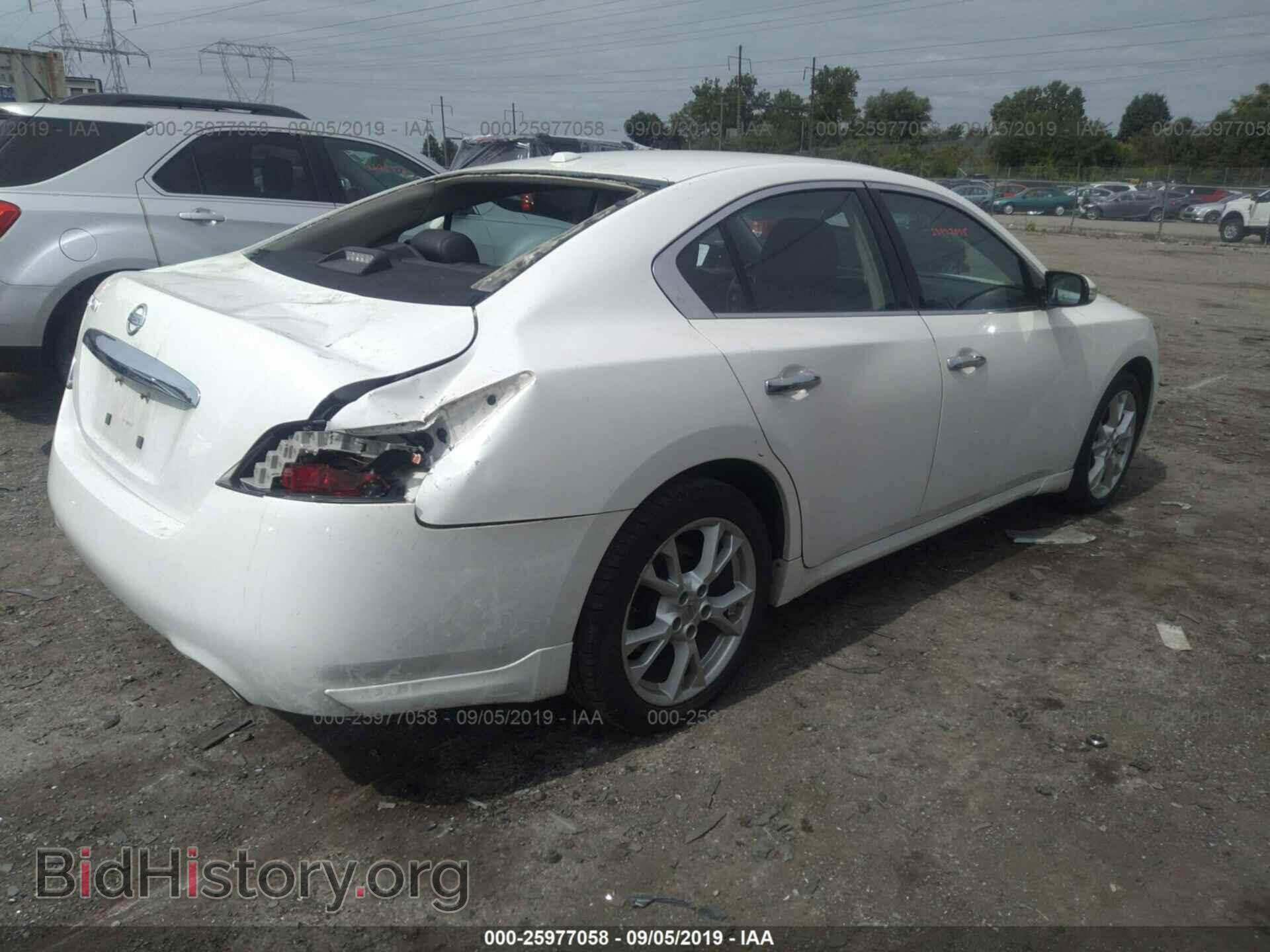 2012 NISSAN MAXIMA - VIN: 1N4AA5AP0CC818167 - Фото 4
