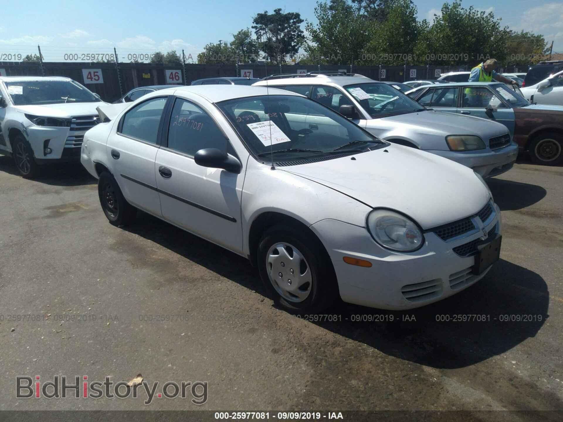 Photo 1B3ES26C35D223776 - DODGE NEON 2005