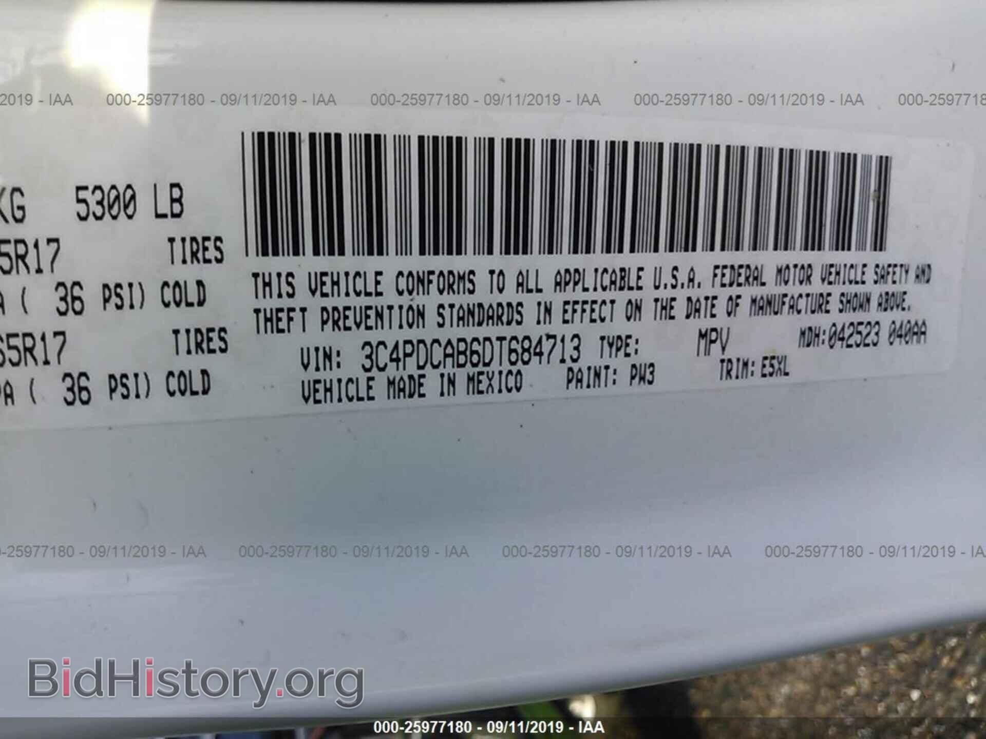 2013 DODGE JOURNEY - VIN: 3C4PDCAB6DT684713 - Photo 9