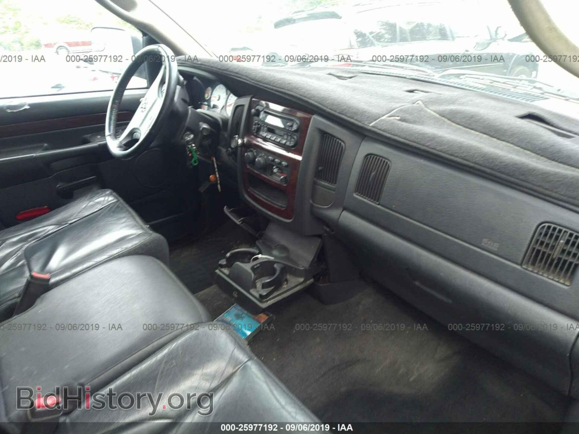 2003 DODGE RAM 1500 - VIN: 1D7HA18D63S224529 - Фото 5