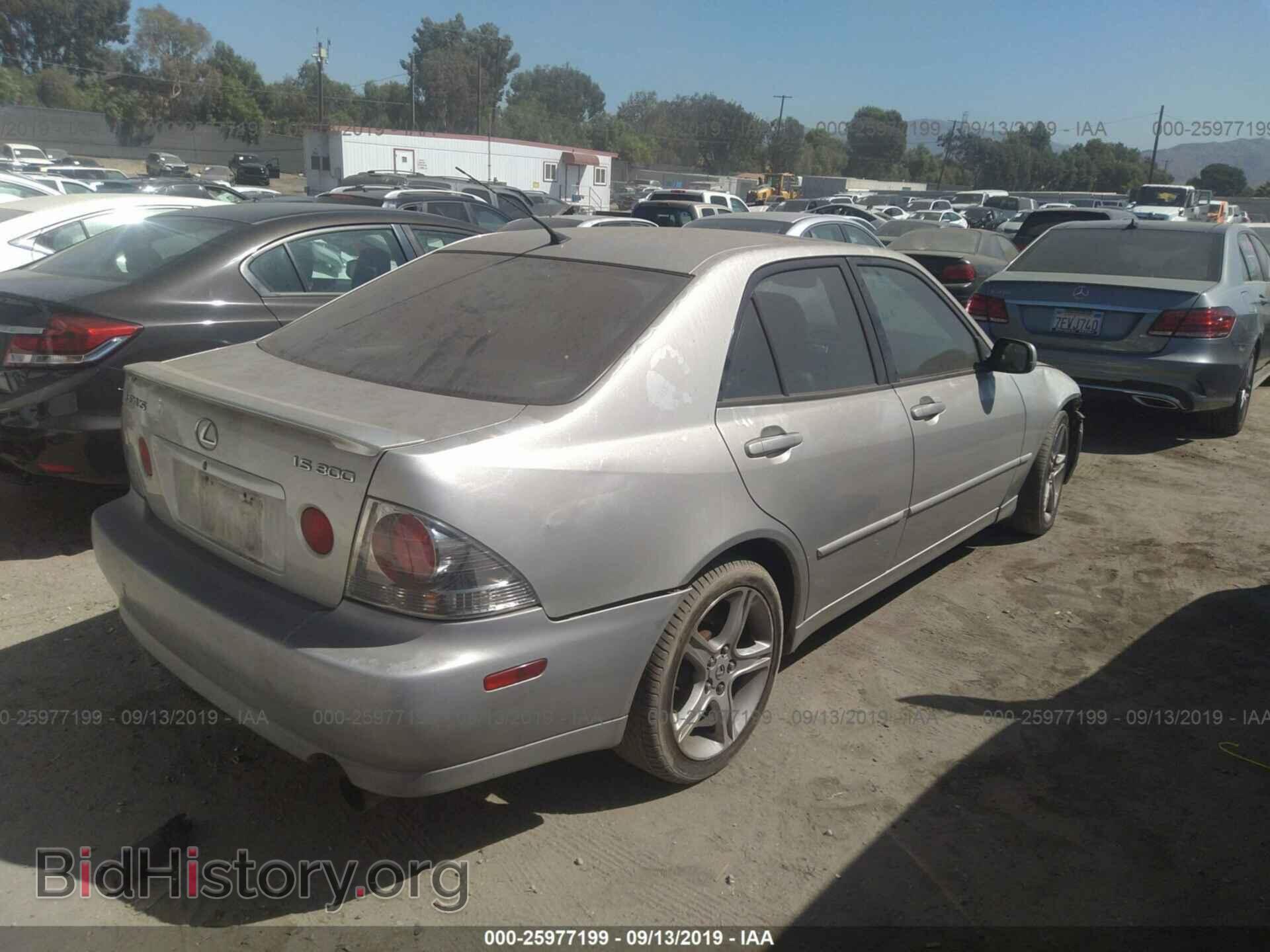 2002 LEXUS IS - VIN: JTHBD192620063791 - Фото 4