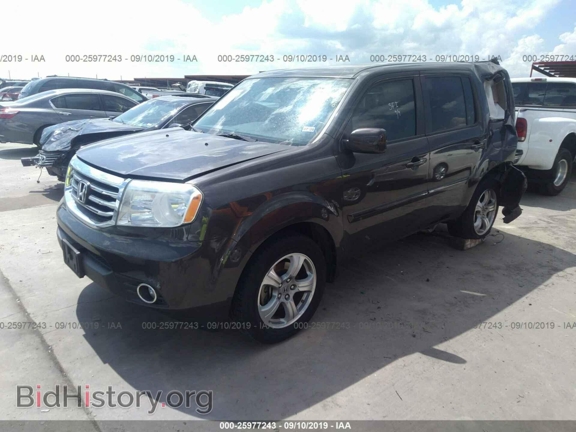 2013 HONDA PILOT - VIN: 5FNYF3H52DB031969 - Фото 2