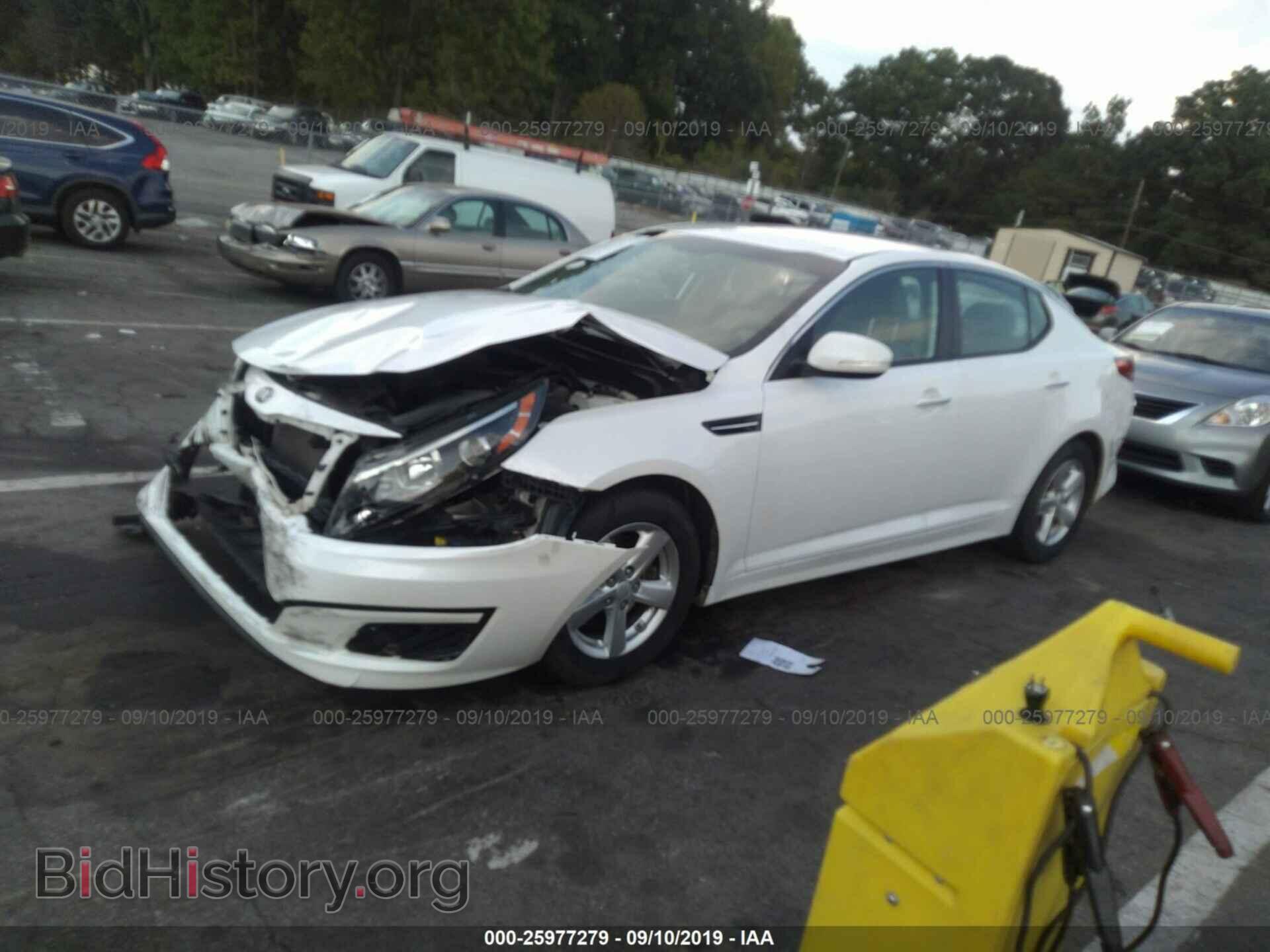2014 KIA OPTIMA - VIN: KNAGM4A71E5480188 - Фото 2