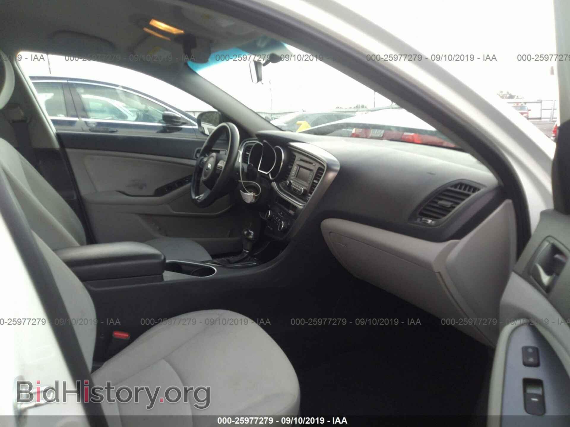 2014 KIA OPTIMA - VIN: KNAGM4A71E5480188 - Фото 5