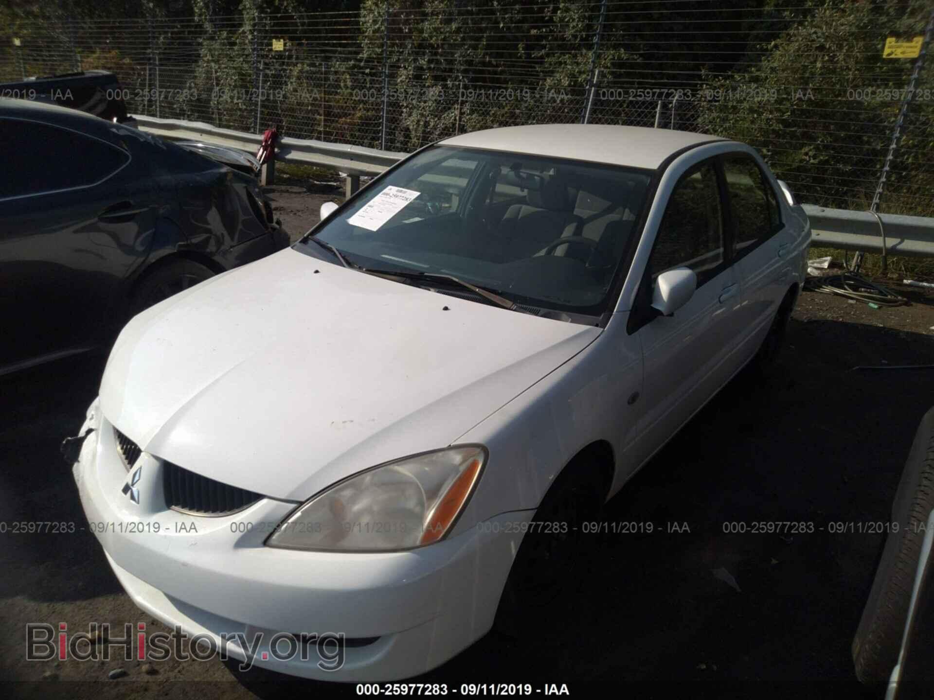 2005 MITSUBISHI LANCER - VIN: JA3AJ26EX5U031254 - Фото 2