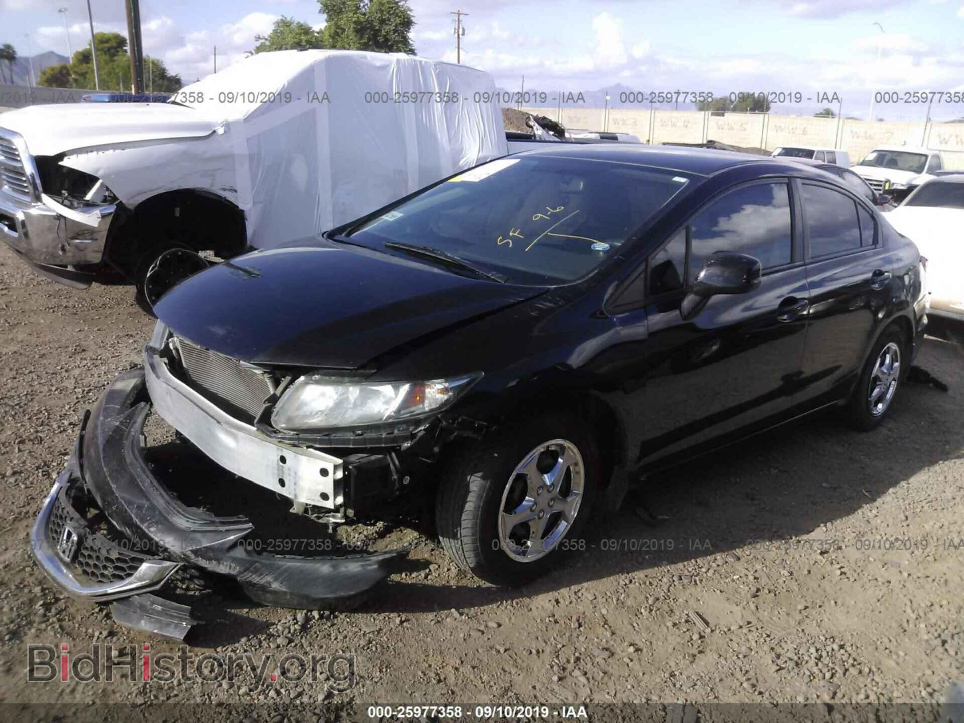 2013 HONDA CIVIC - VIN: 2HGFB2F57DH565321 - Photo 2