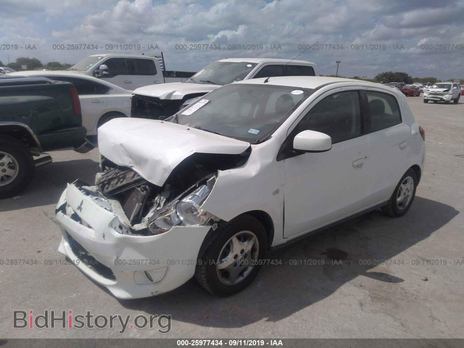 2014 MITSUBISHI MIRAGE - VIN: ML32A4HJ2EH013161 - Фото 2
