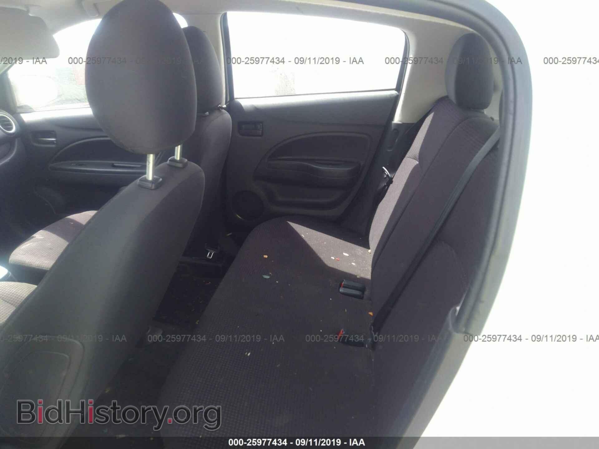 2014 MITSUBISHI MIRAGE - VIN: ML32A4HJ2EH013161 - Фото 8