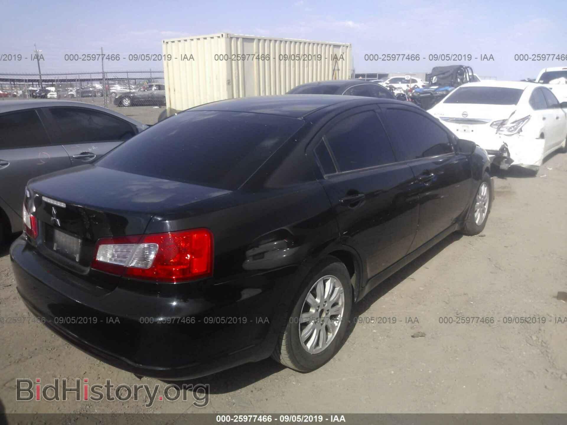 2012 MITSUBISHI GALANT - VIN: 4A32B2FF1CE016965 - Фото 4